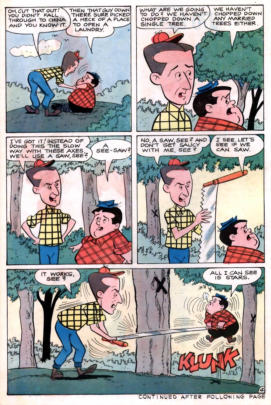 Read online Abbott & Costello comic -  Issue #17 - 5