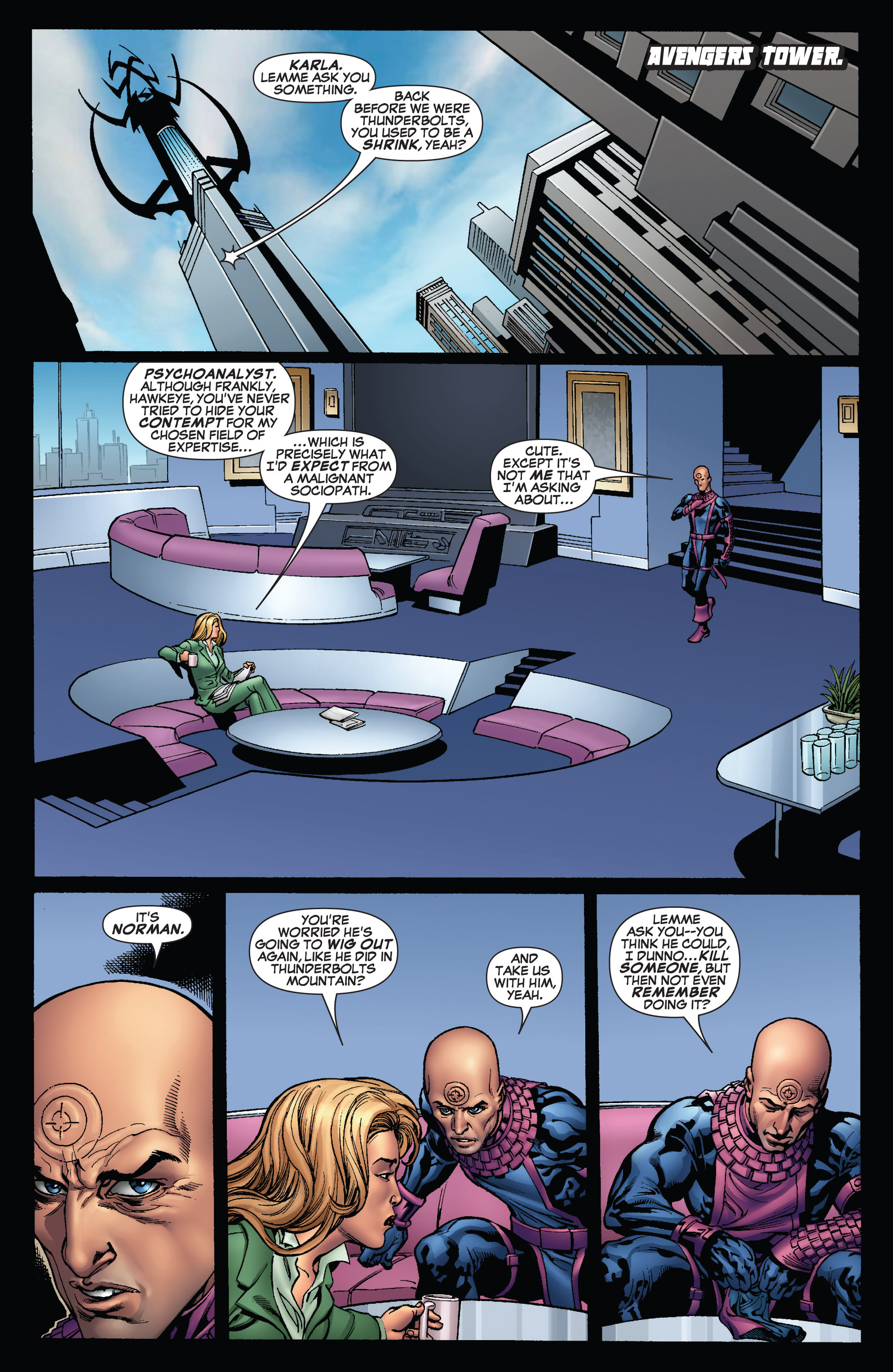 Read online Dark Reign: Hawkeye comic -  Issue #3 - 10