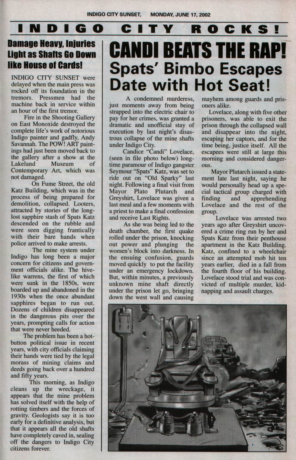 Read online Greyshirt: Indigo Sunset comic -  Issue #6 - 31