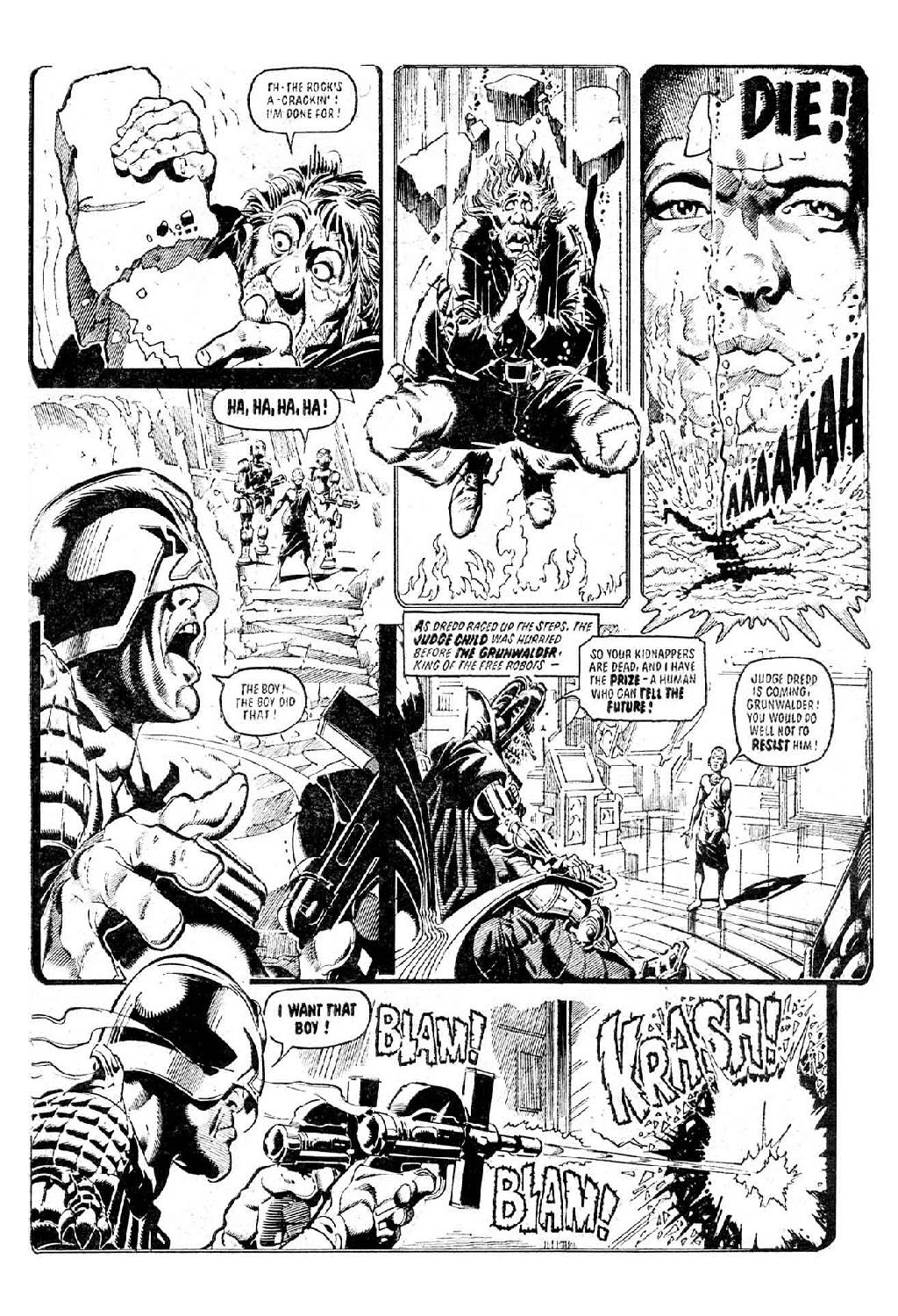 Read online Judge Dredd Epics comic -  Issue # TPB The Judge Child Quest - 136