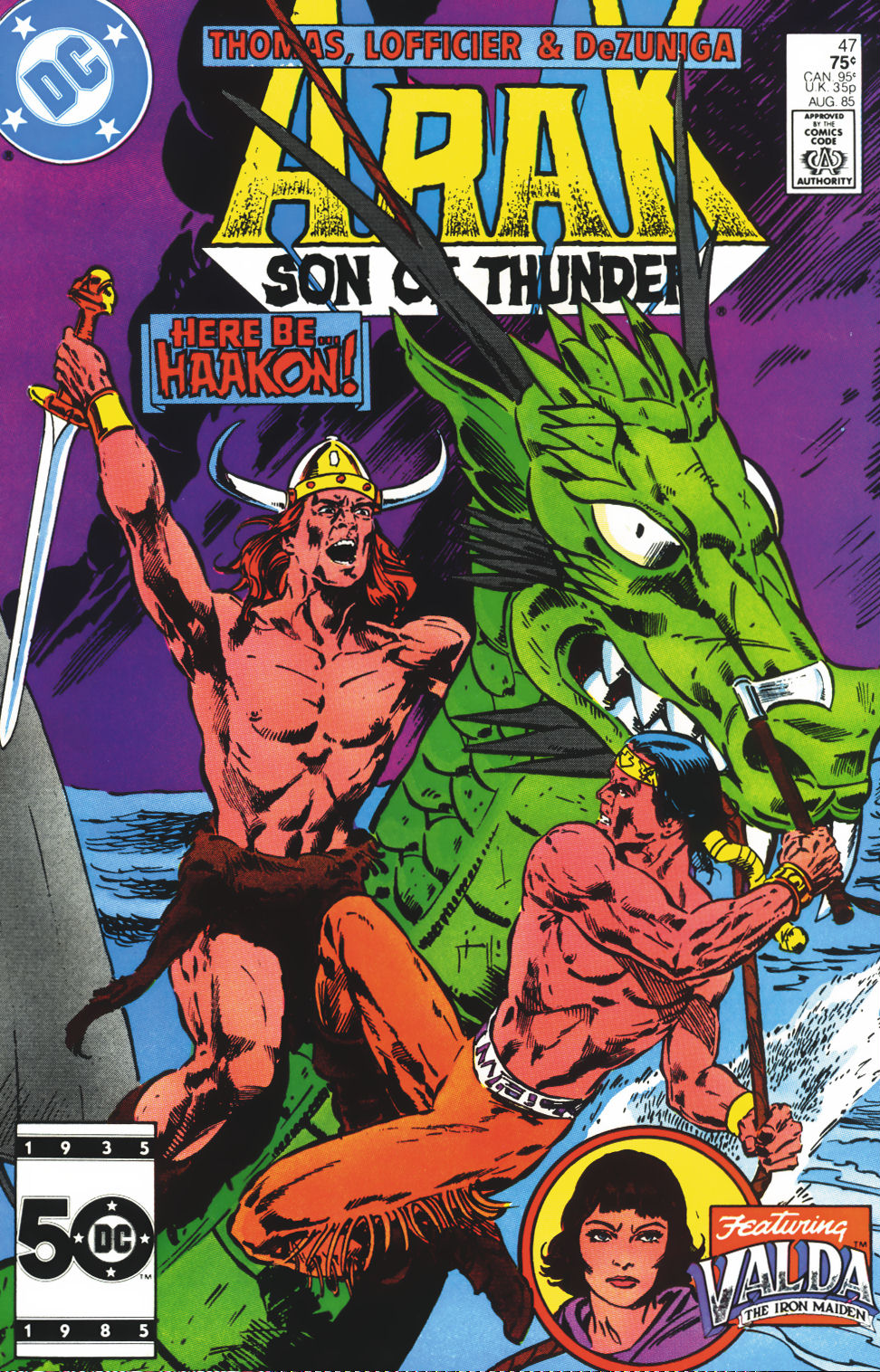 Read online Arak Son of Thunder comic -  Issue #47 - 1