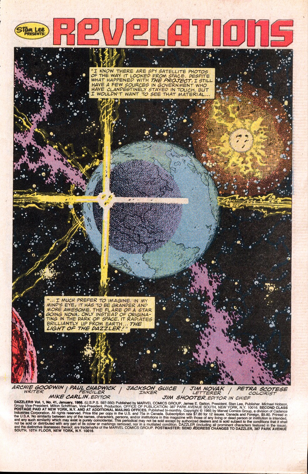 Read online Dazzler (1981) comic -  Issue #41 - 2