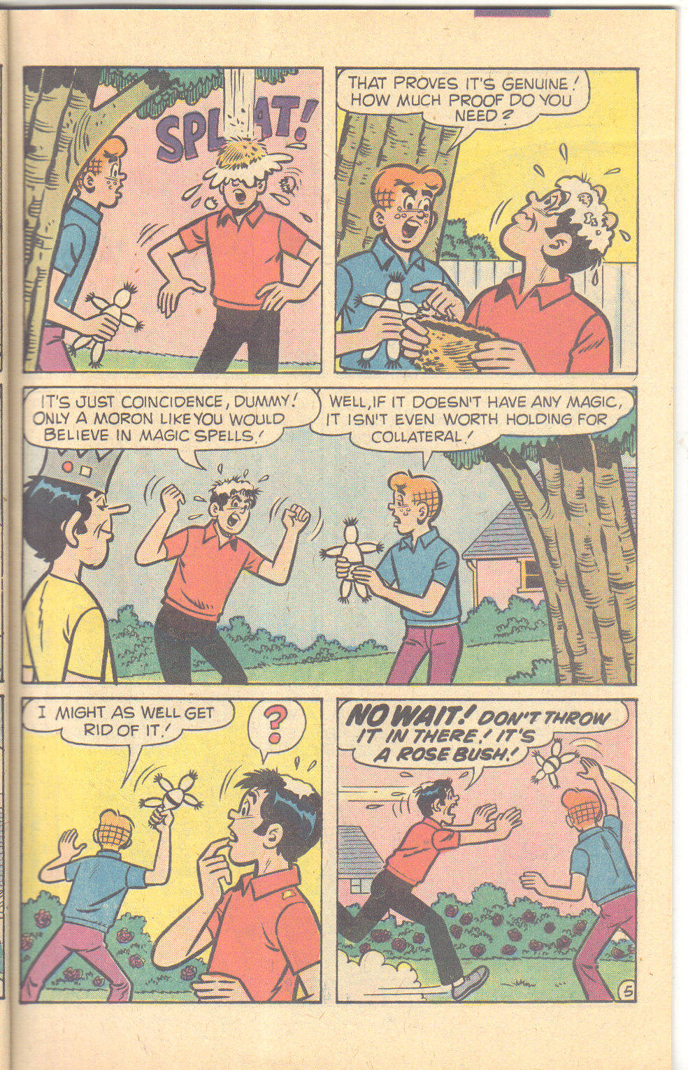 Read online Reggie and Me (1966) comic -  Issue #116 - 7