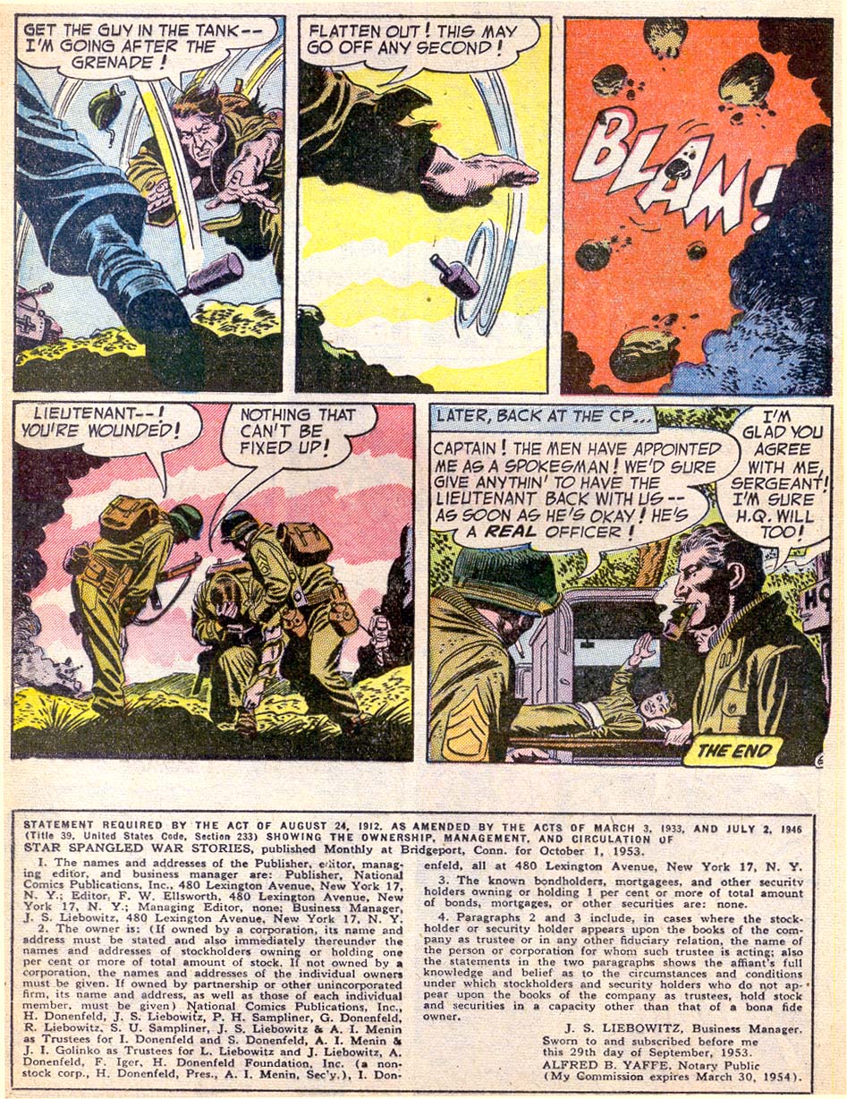 Read online Star Spangled War Stories (1952) comic -  Issue #18 - 24