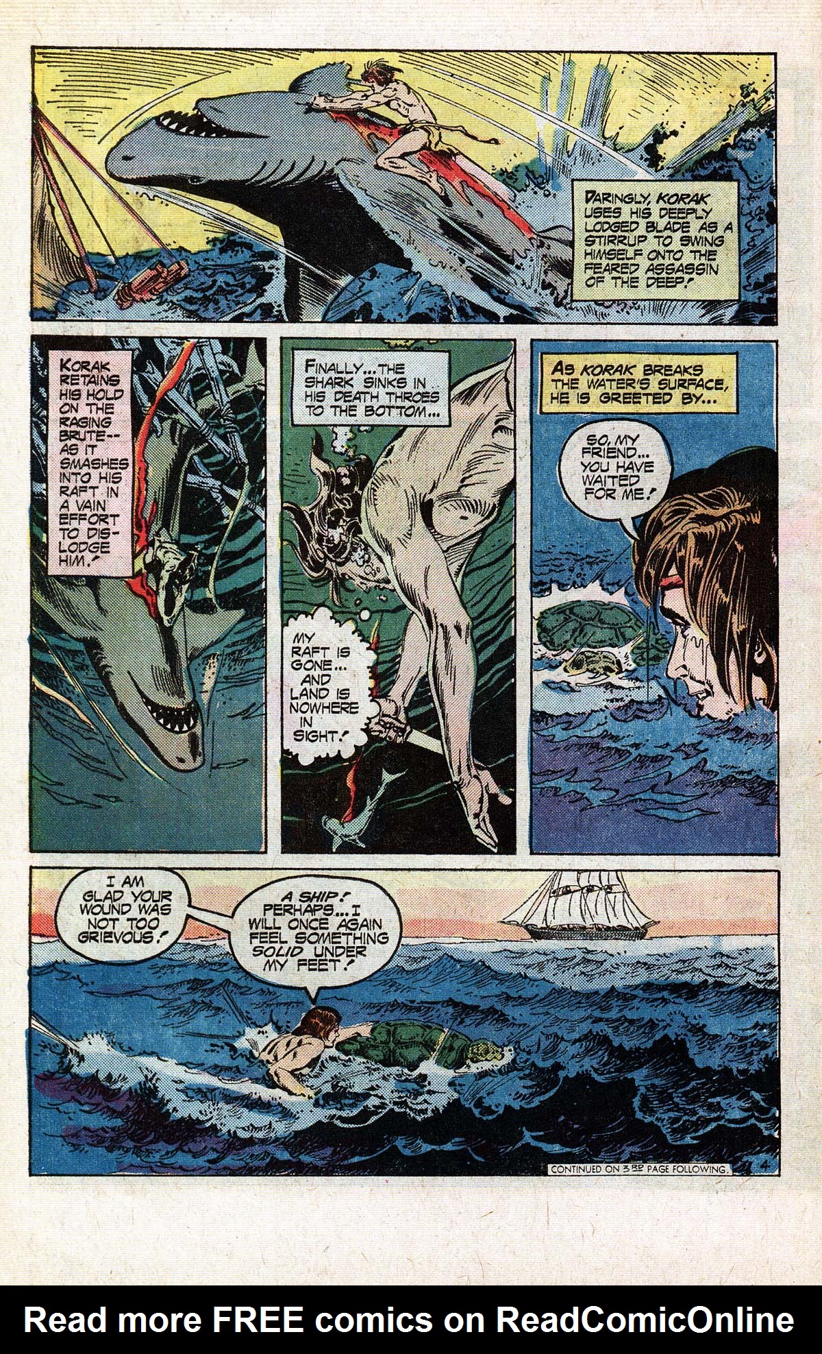 Read online Korak, Son of Tarzan (1972) comic -  Issue #57 - 8