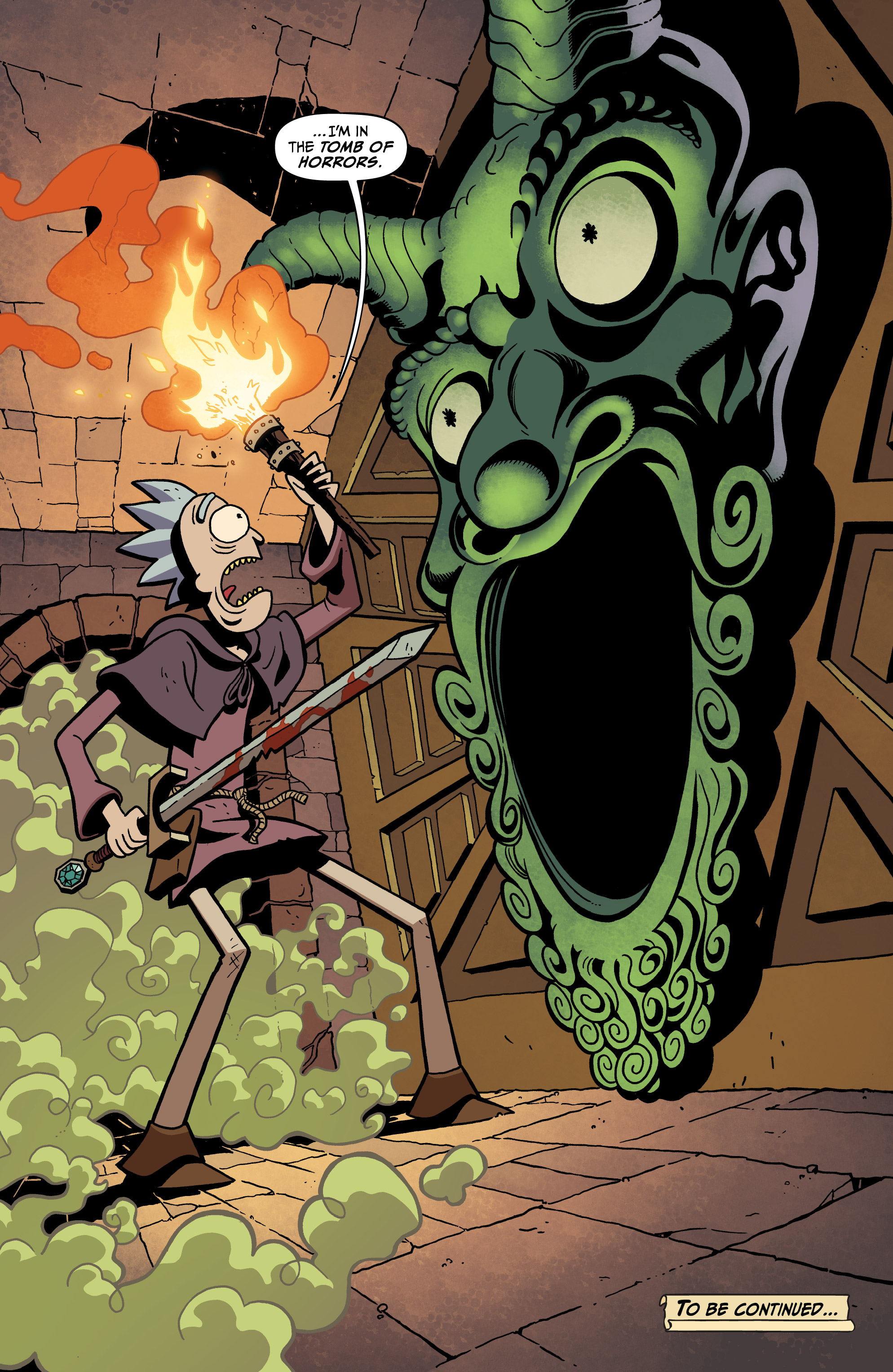 Read online Rick and Morty vs. Dungeons & Dragons II: Painscape comic -  Issue #1 - 24