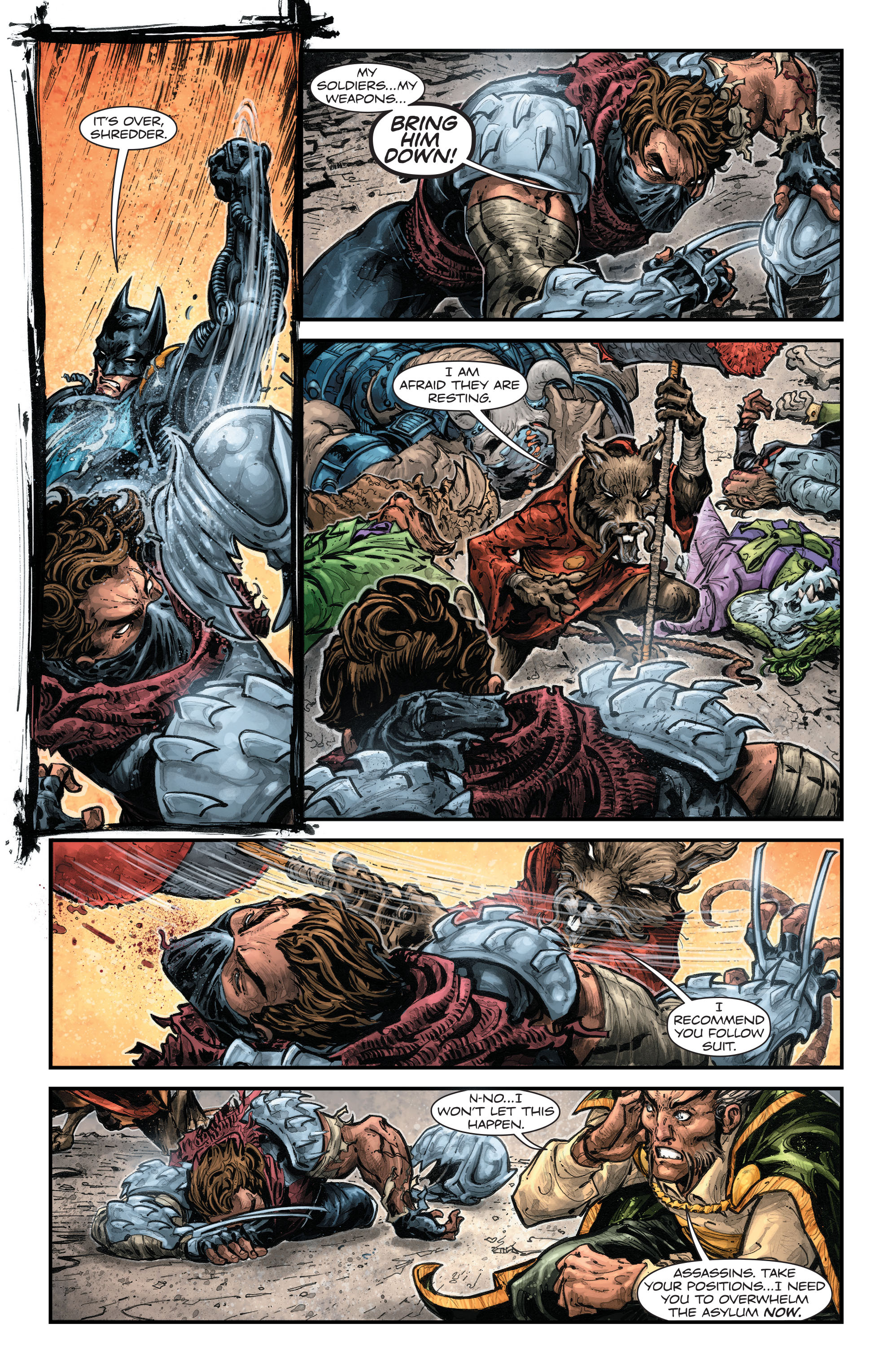 Read online Batman/Teenage Mutant Ninja Turtles comic -  Issue #6 - 18