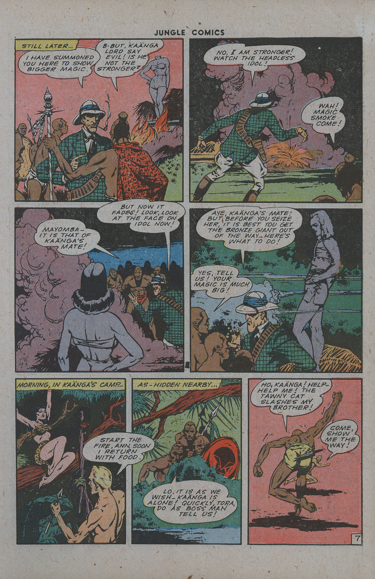 Read online Jungle Comics comic -  Issue #64 - 9