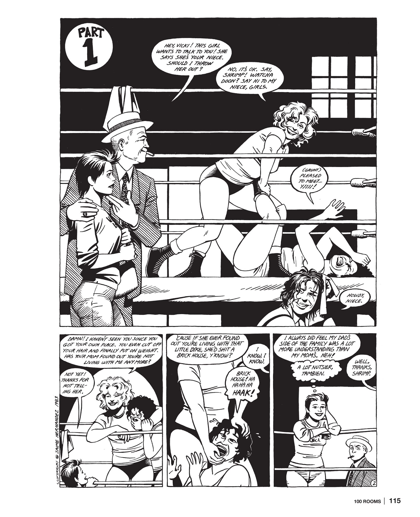 Read online Maggie the Mechanic: The Love & Rockets Library - Locas comic -  Issue # TPB (Part 2) - 16