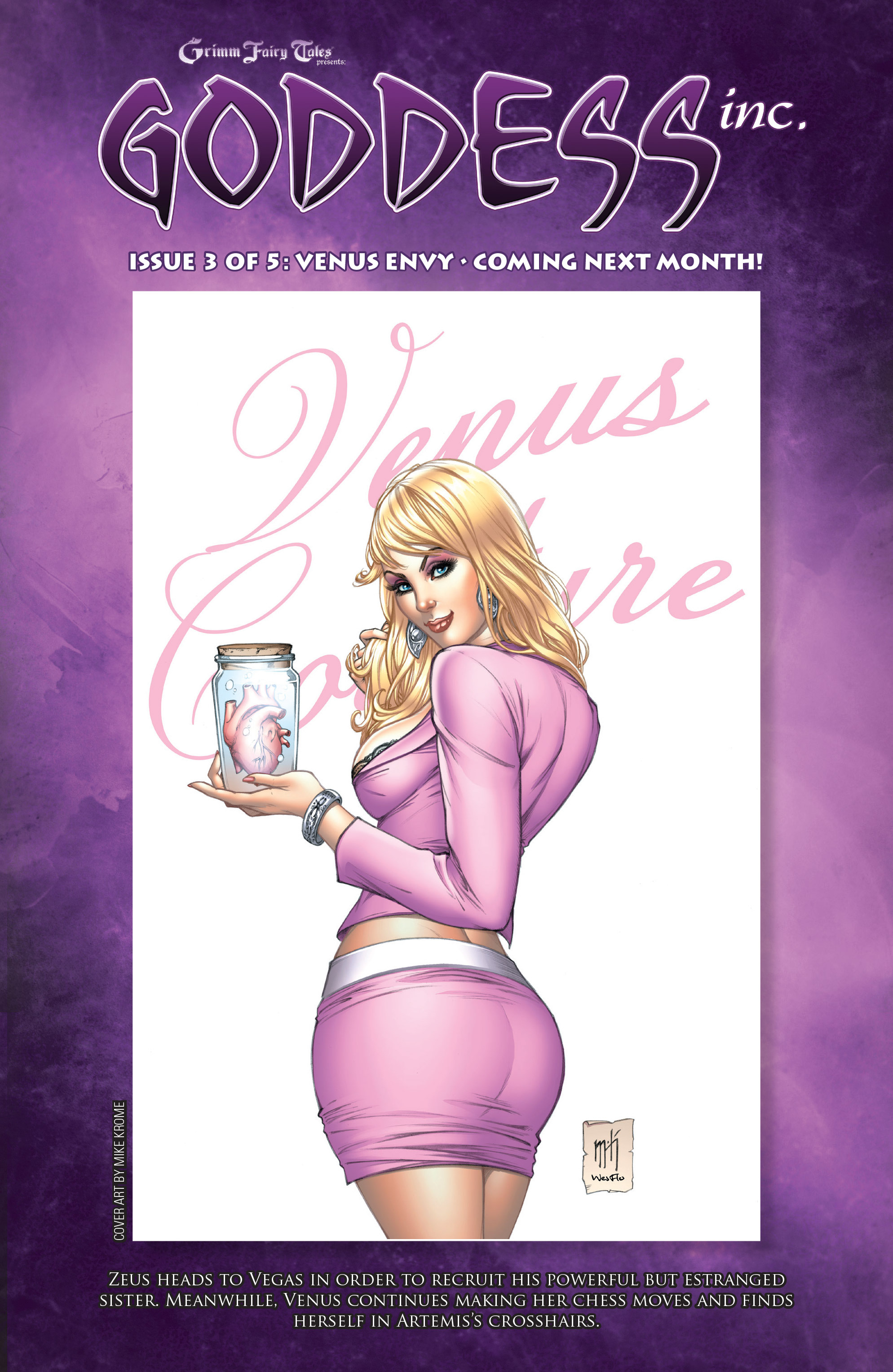 Read online Grimm Fairy Tales presents Goddess Inc. comic -  Issue #2 - 25
