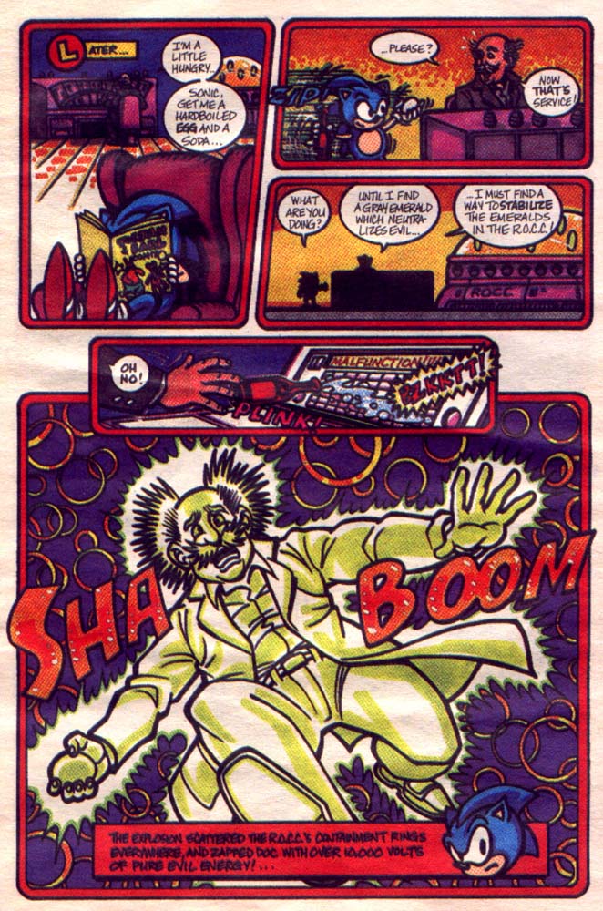 Read online Sonic the Hedgehog (1991) comic -  Issue # Full - 7