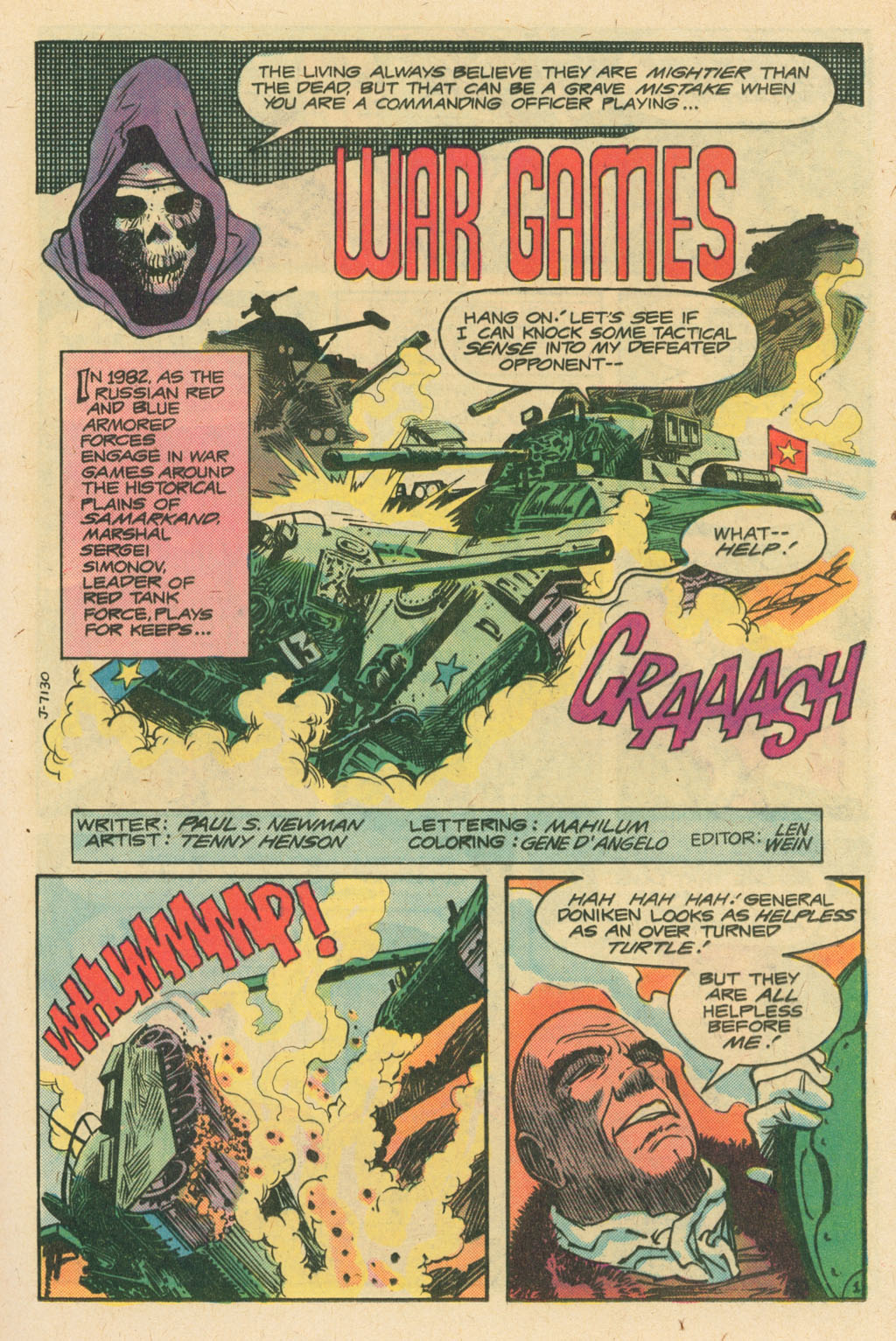 Read online Weird War Tales (1971) comic -  Issue #104 - 25
