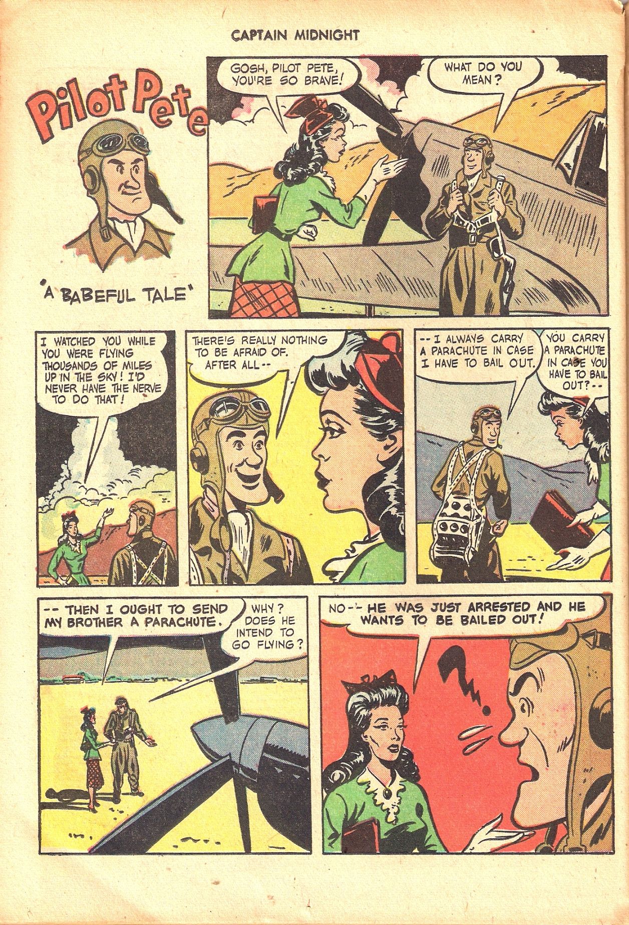Read online Captain Midnight (1942) comic -  Issue #65 - 27
