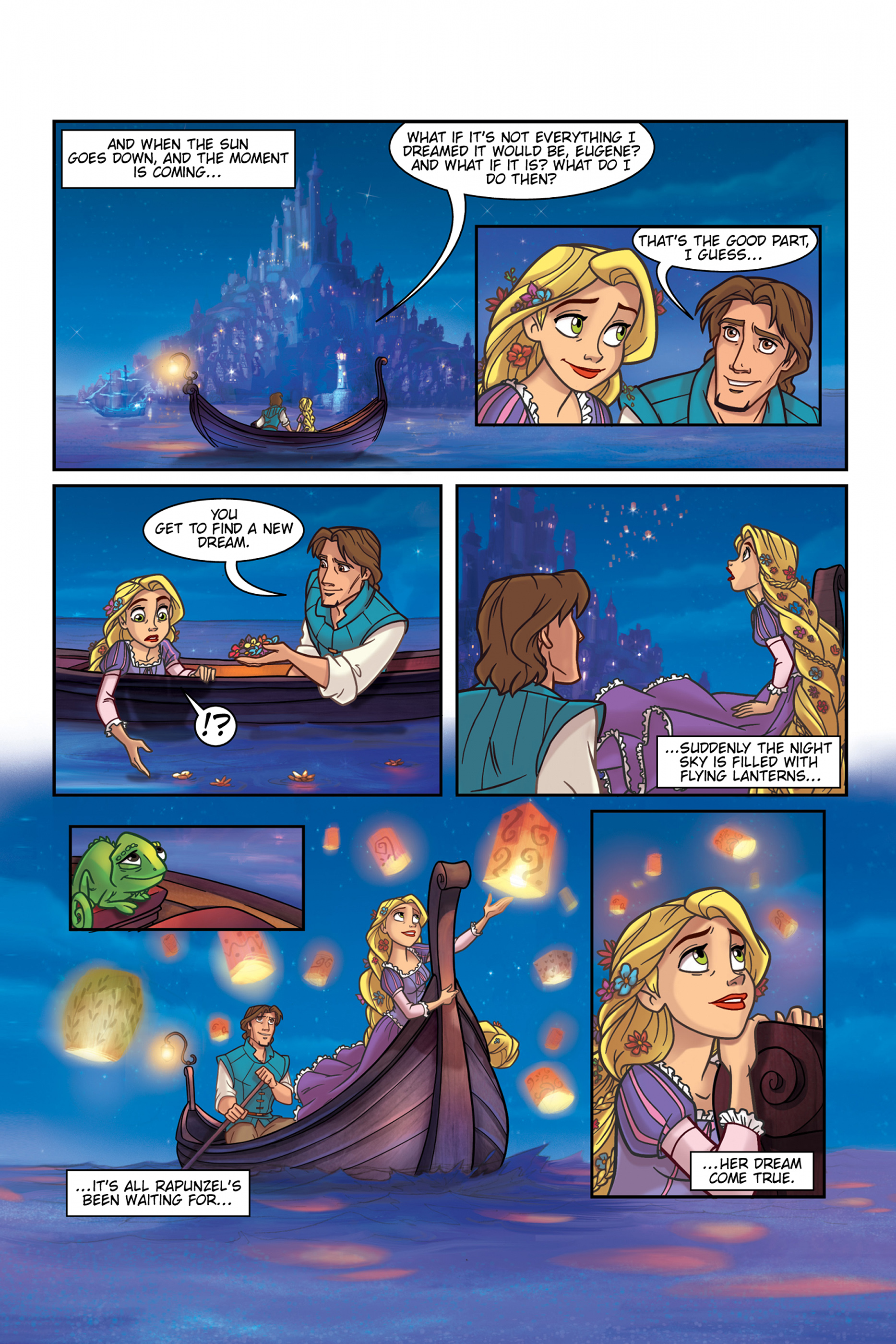 Read online Disney Tangled: The Story of the Movie in Comics comic -  Issue # Full - 40