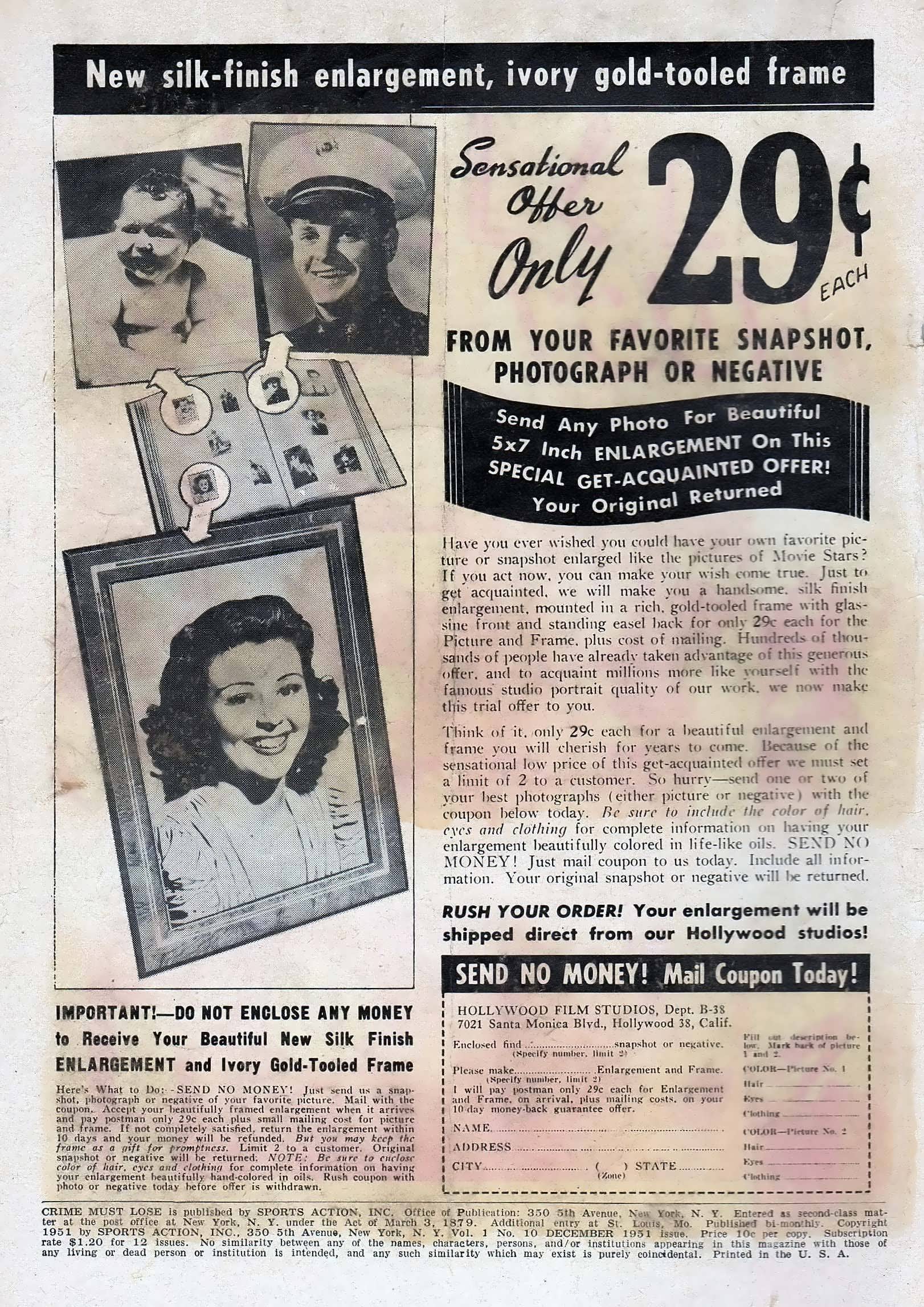 Read online Crime Must Lose comic -  Issue #10 - 2