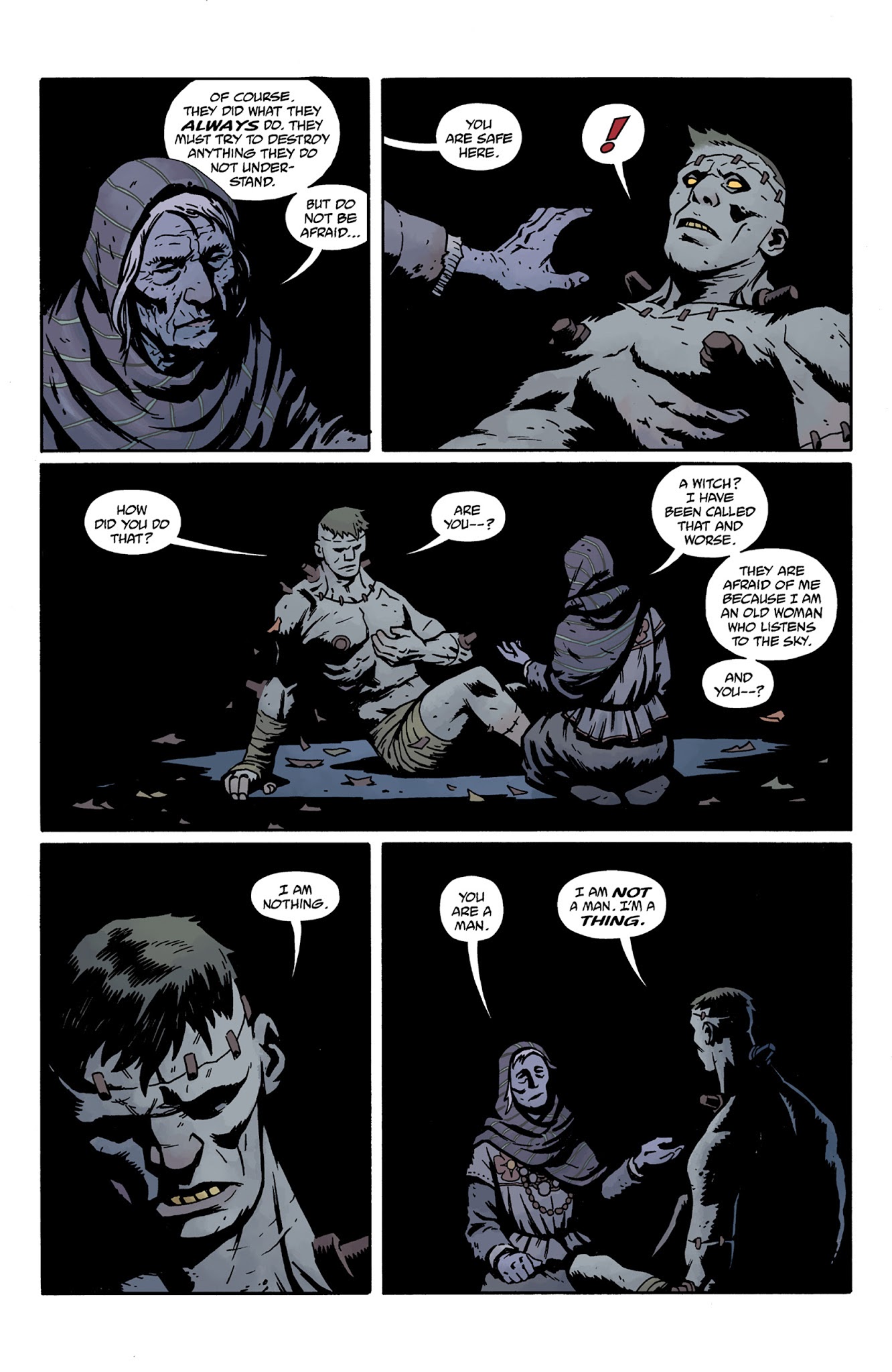 Read online Frankenstein Underground comic -  Issue #1 - 5