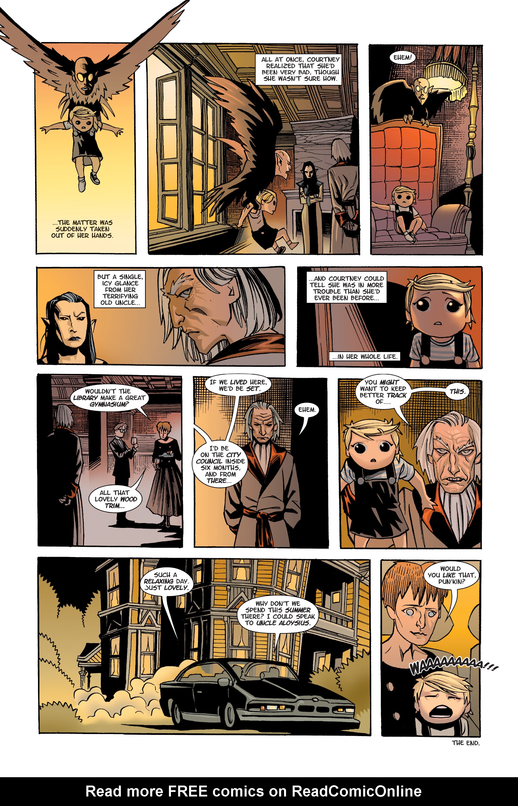 Read online Courtney Crumrin comic -  Issue # _TPB 6 - 148