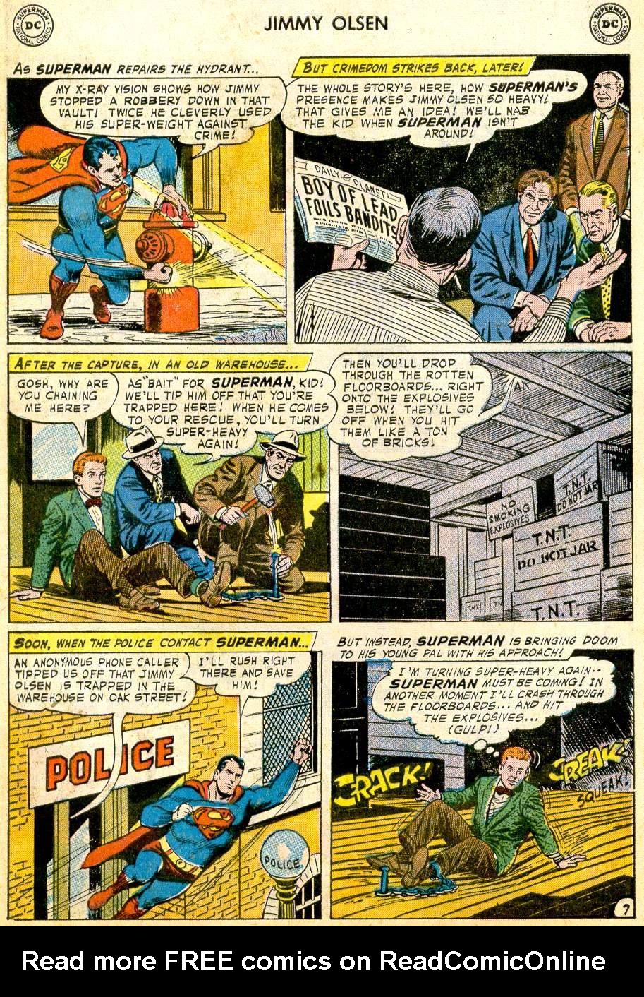 Read online Superman's Pal Jimmy Olsen comic -  Issue #26 - 9