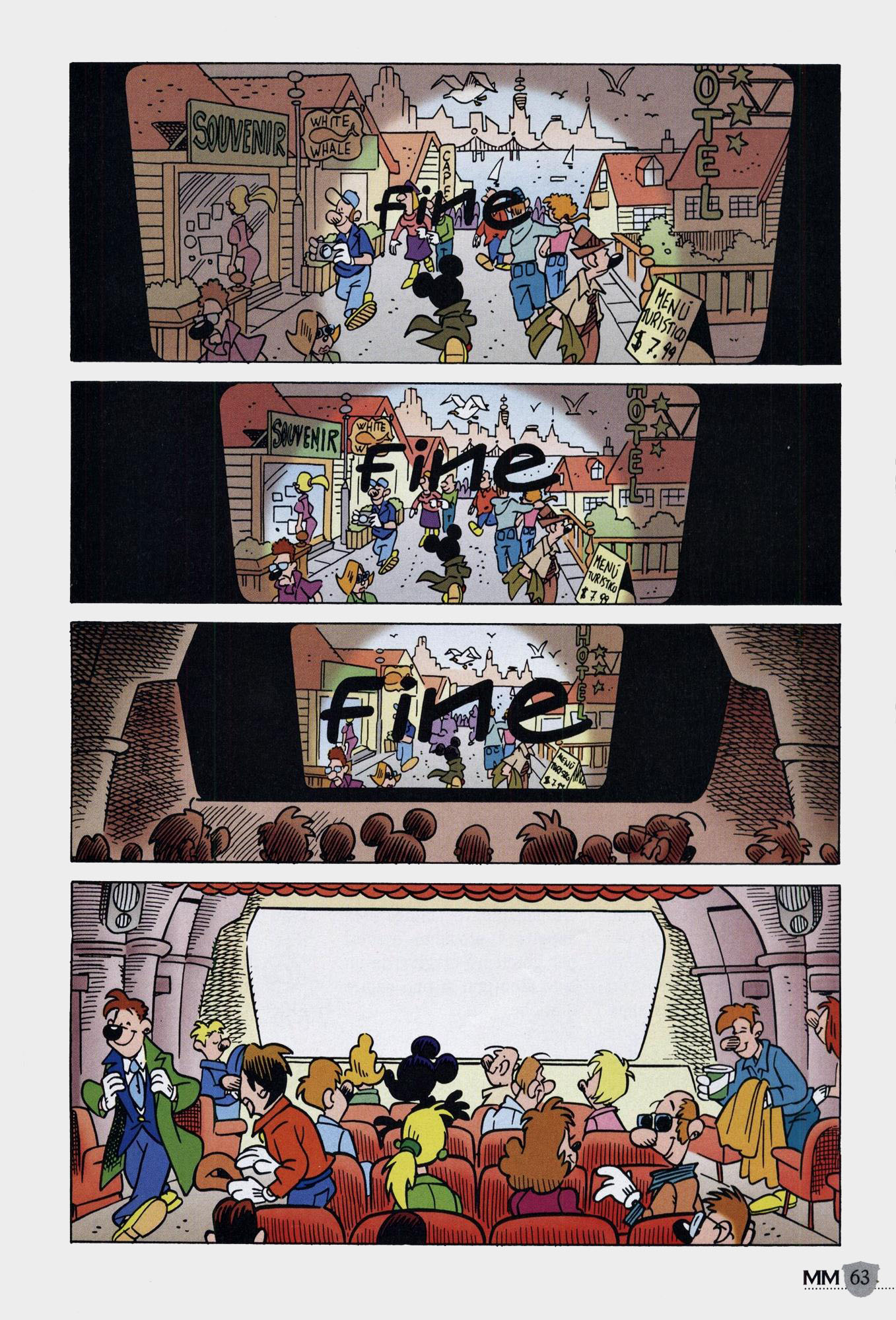 Read online Mickey Mouse Mystery Magazine comic -  Issue #1 - 63