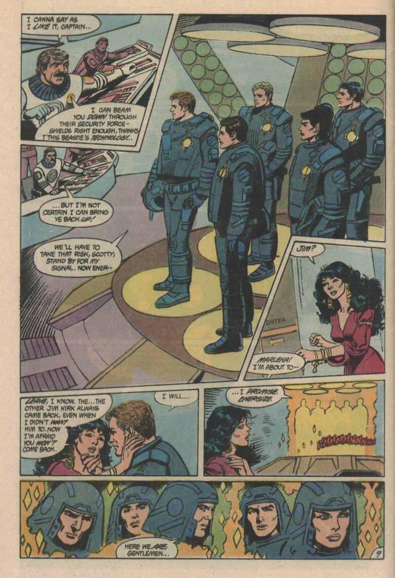 Read online Star Trek (1984) comic -  Issue #14 - 9