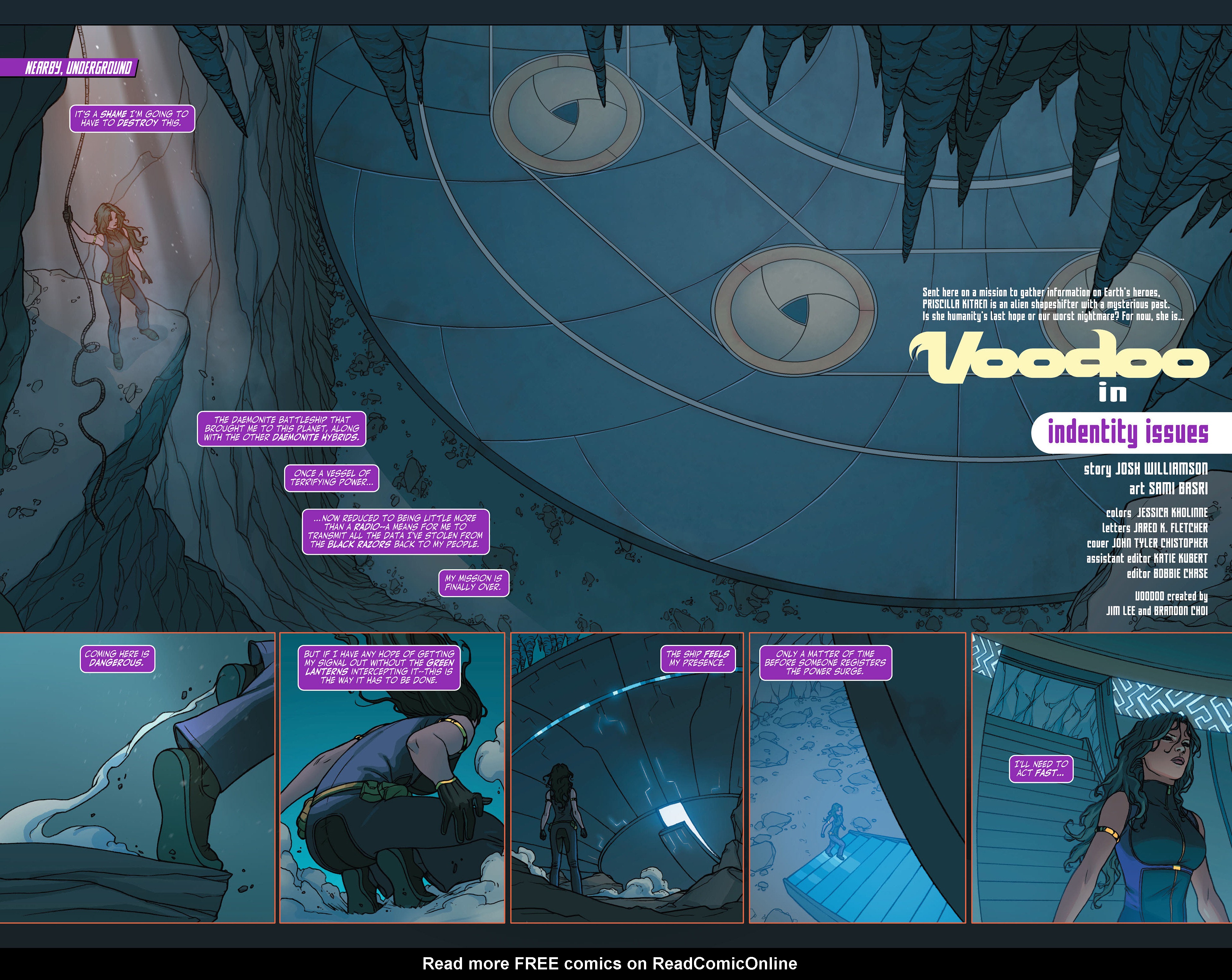 Read online Voodoo (2011) comic -  Issue #5 - 3