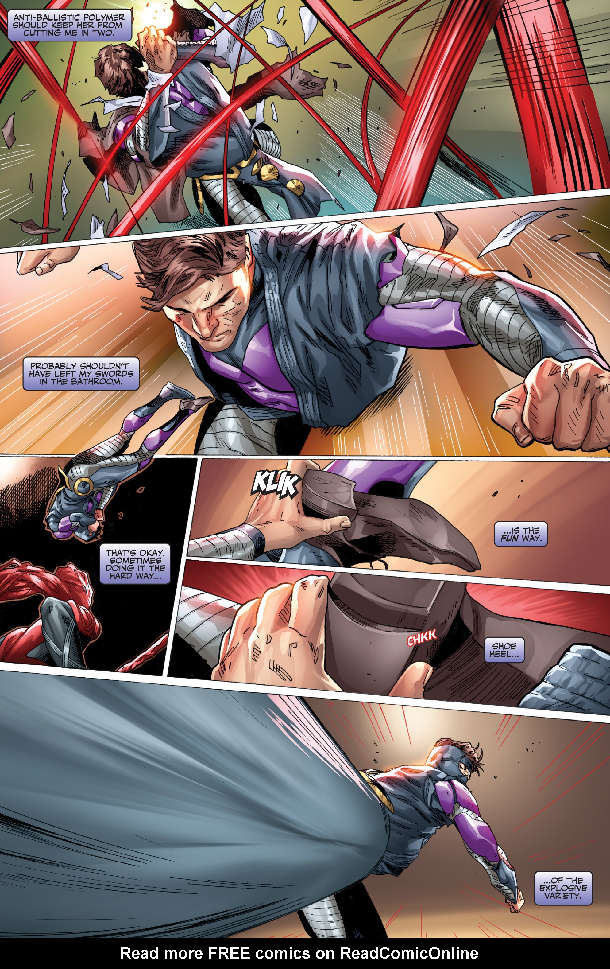 Read online Ninjak (2015) comic -  Issue #5 - 7