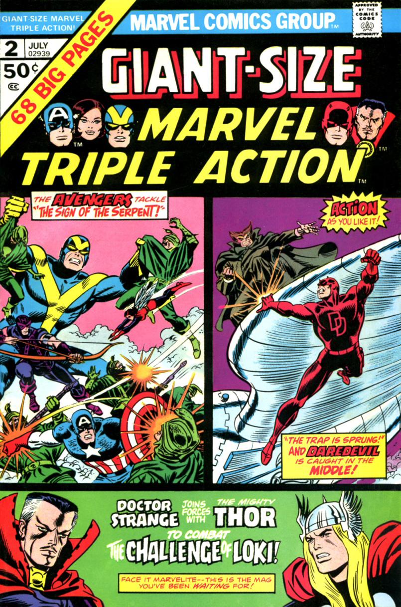 Giant-Size Marvel Triple Action Issue #2 #2 - English 1