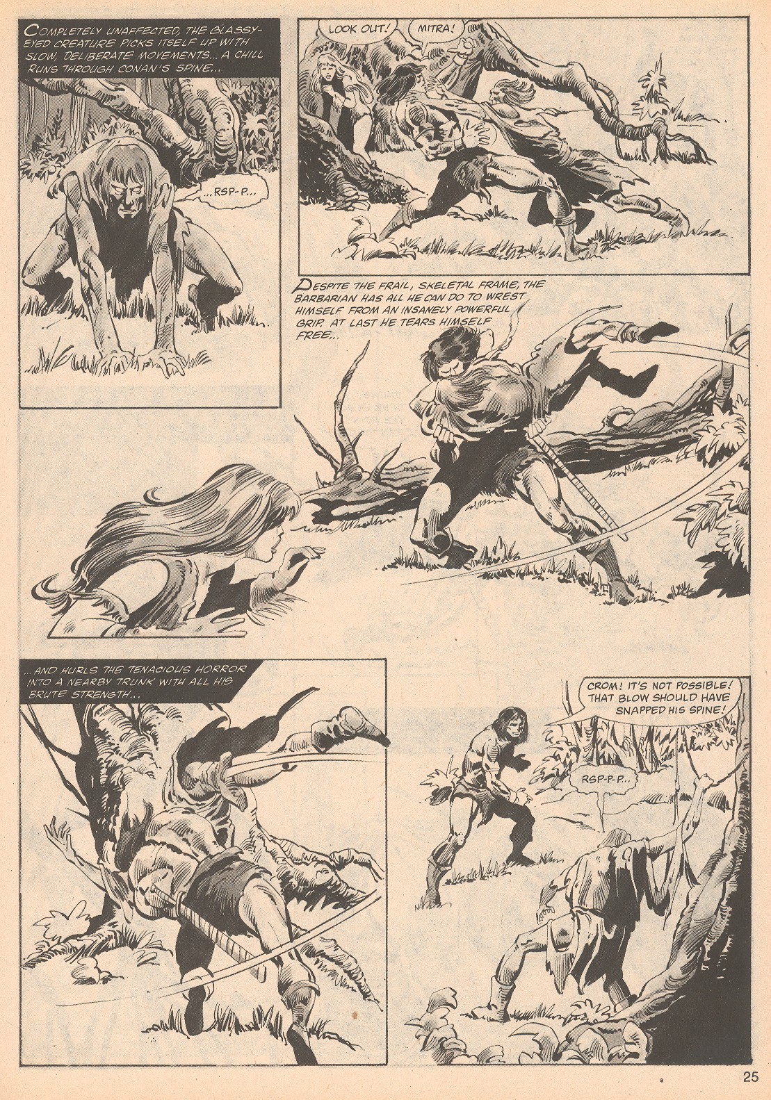 Read online The Savage Sword Of Conan comic -  Issue #70 - 25