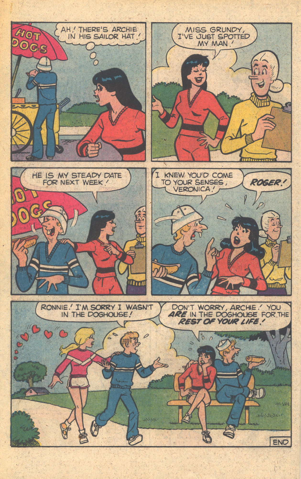 Read online Archie Giant Series Magazine comic -  Issue #494 - 34