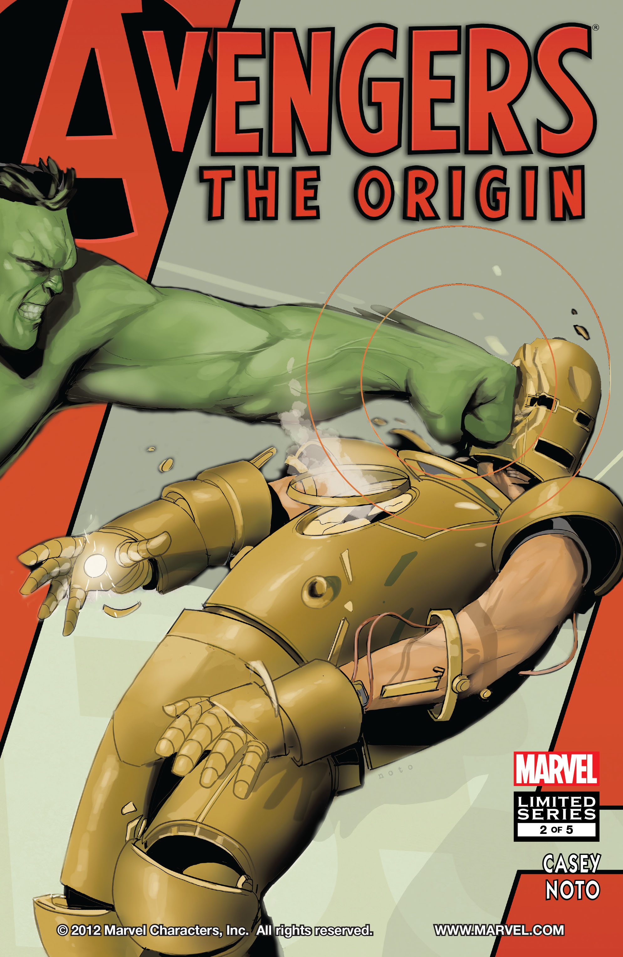 Read online Avengers: The Origin comic -  Issue #2 - 1