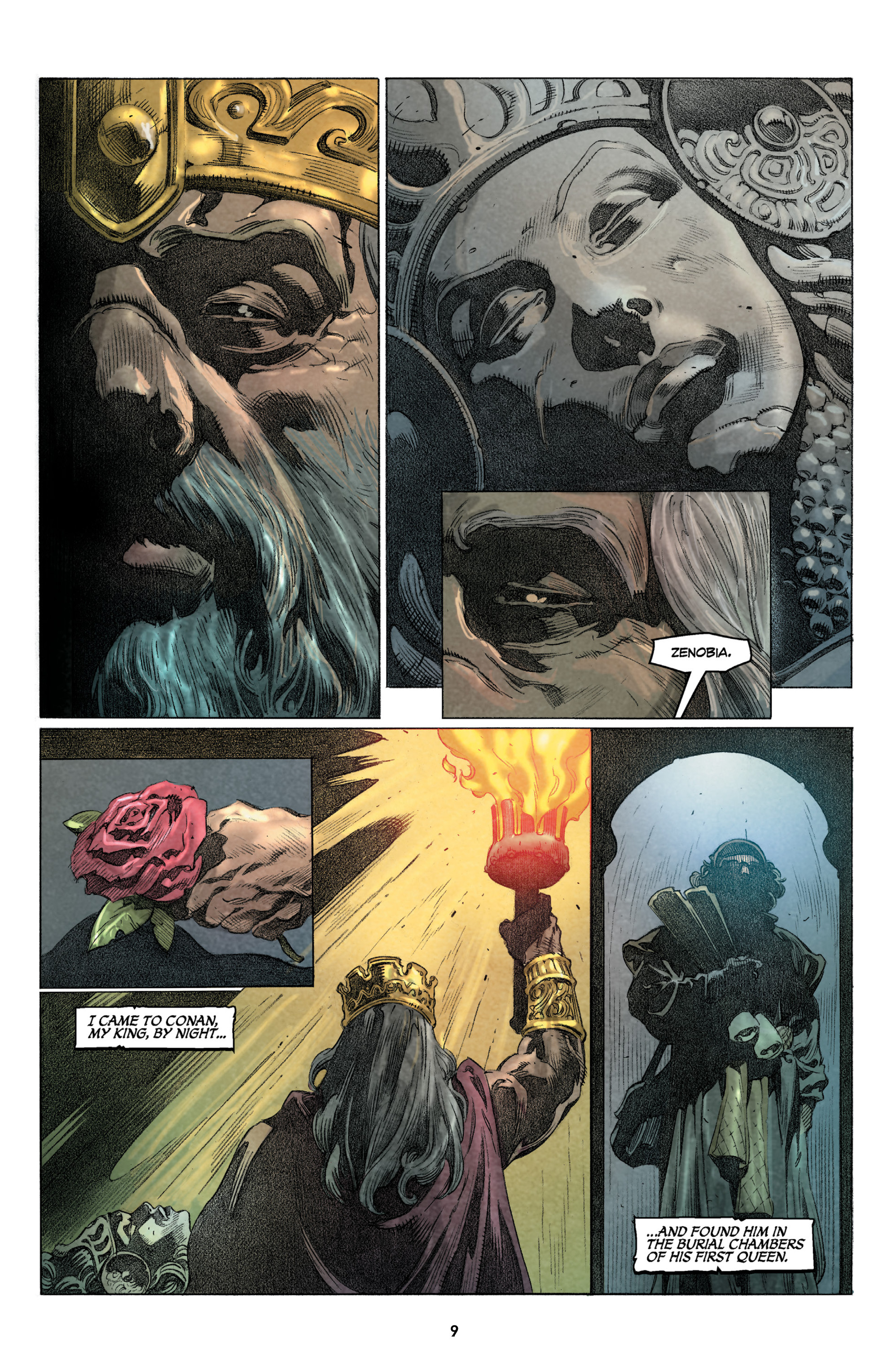 Read online King Conan: The Hour of the Dragon comic -  Issue # _TPB - 11
