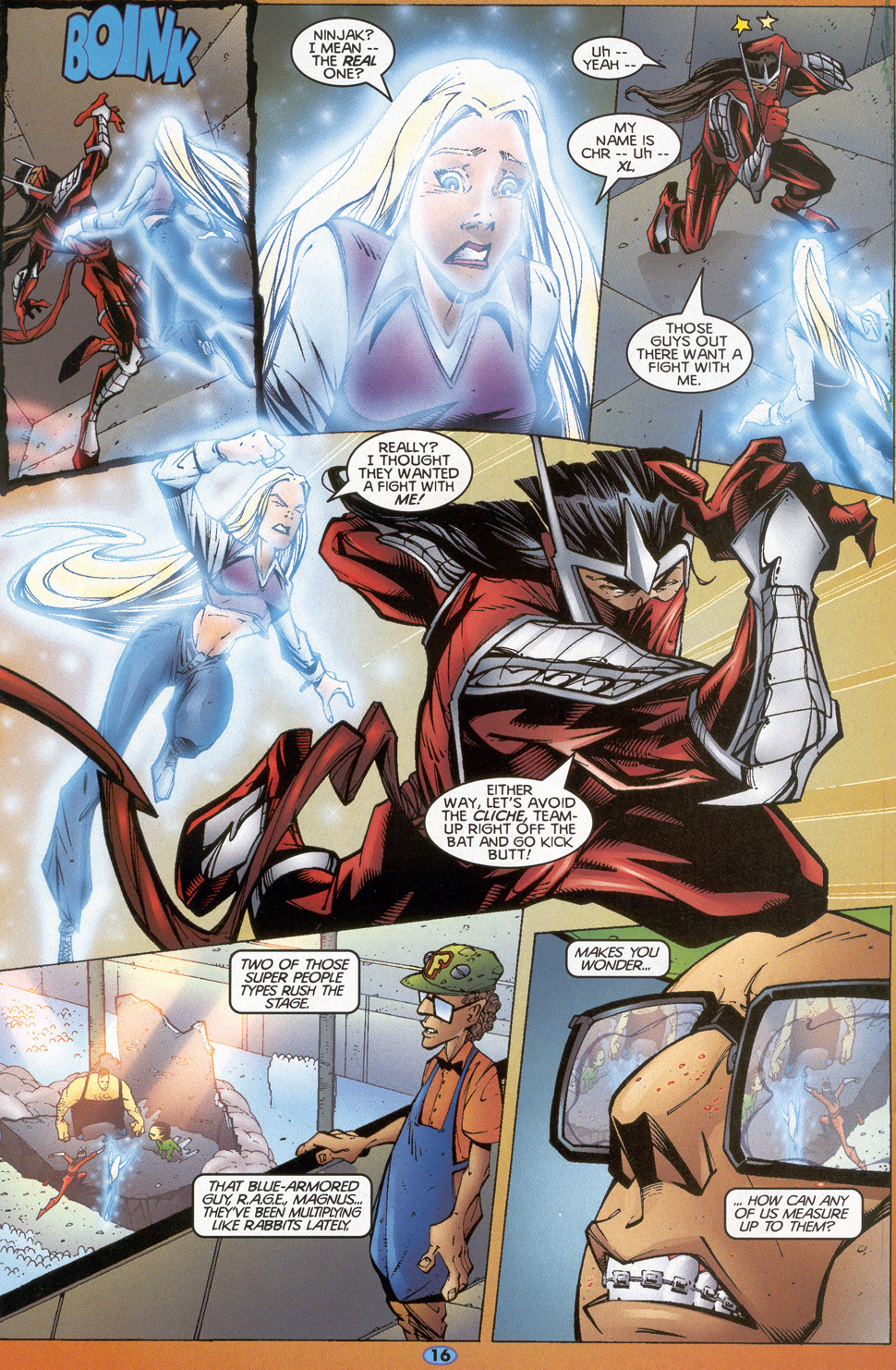 Read online Troublemakers comic -  Issue #5 - 14