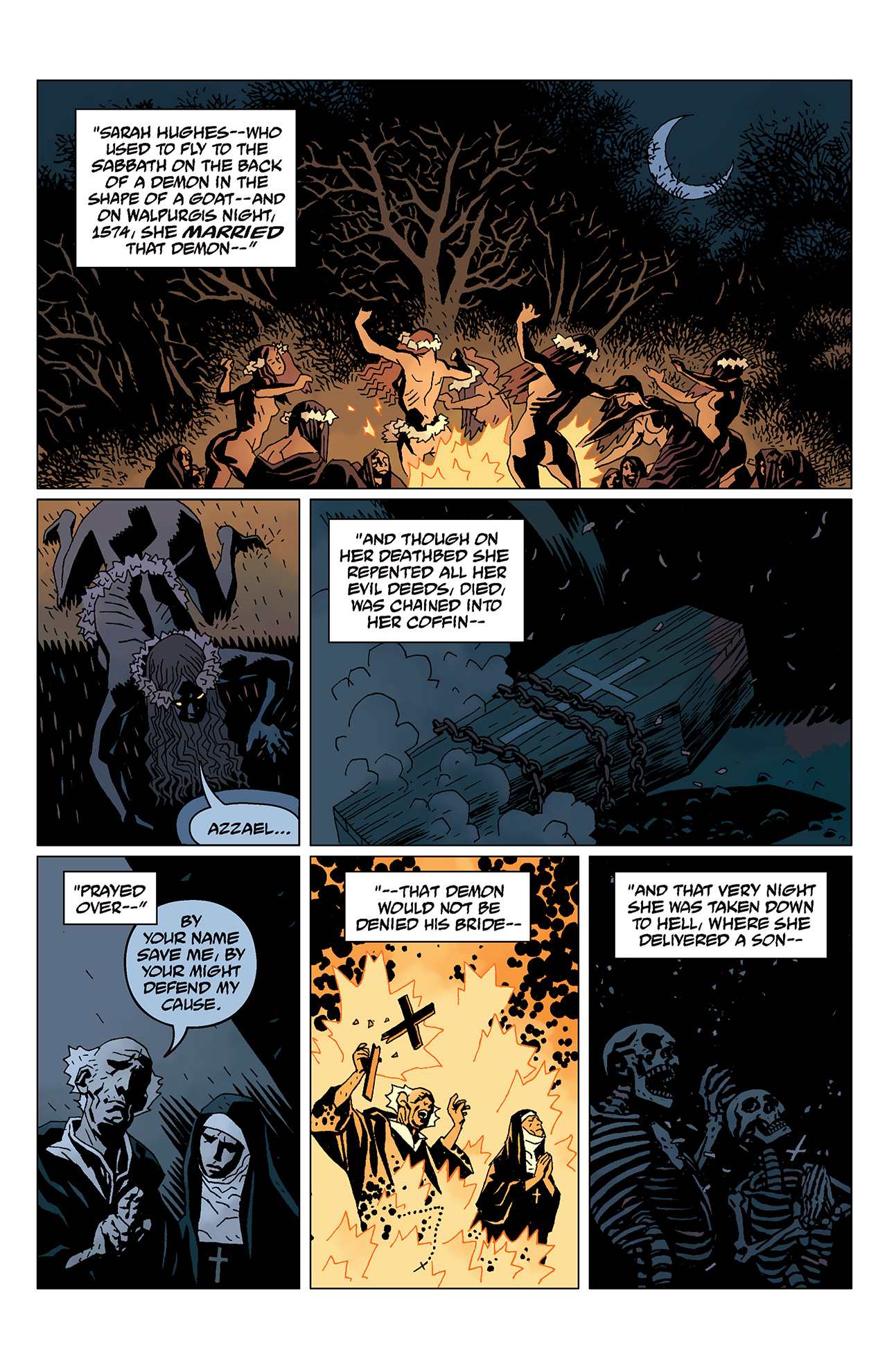Read online Hellboy: The Wild Hunt comic -  Issue #6 - 8