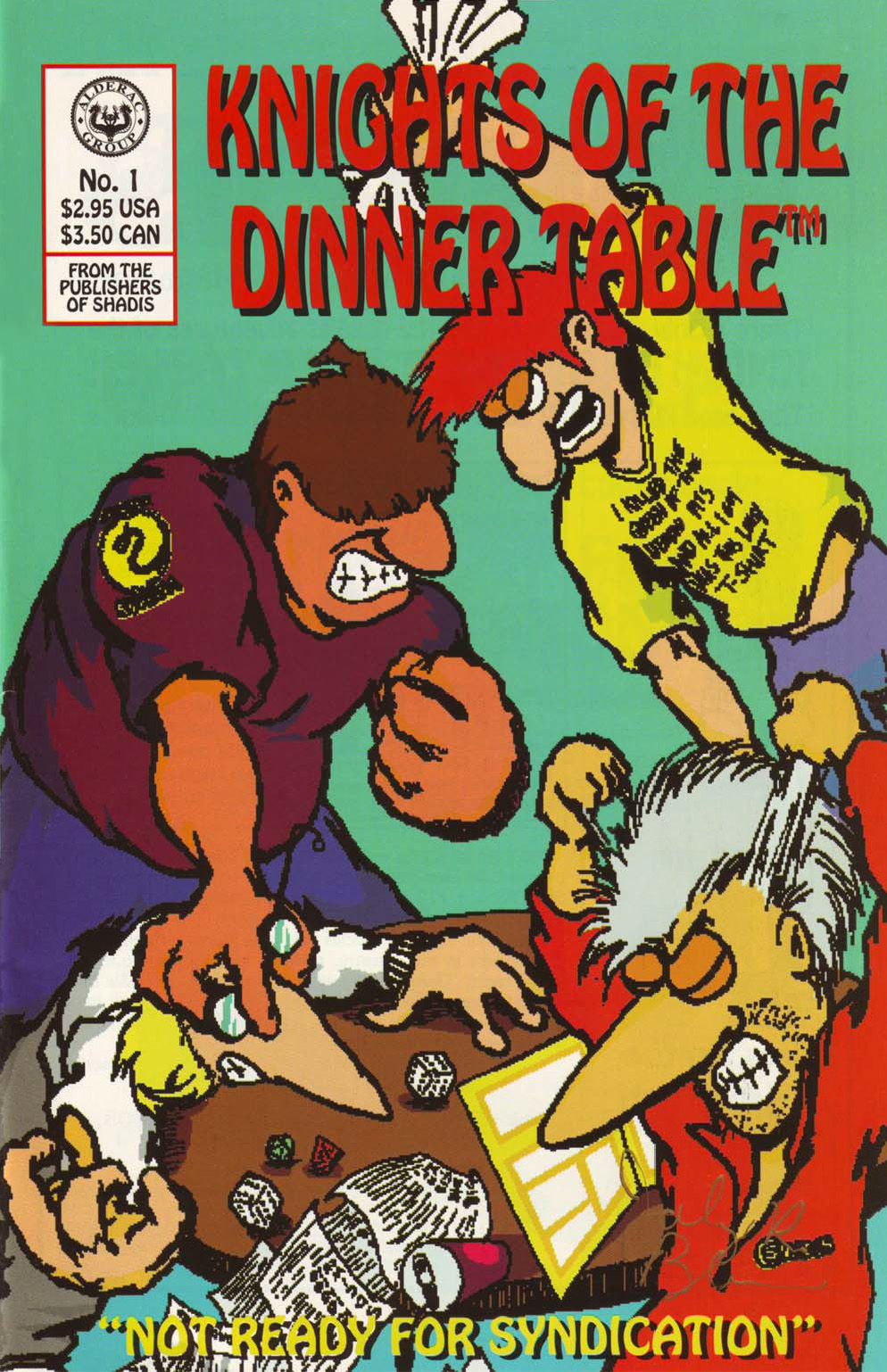 Read online Knights of the Dinner Table comic -  Issue #1 - 1