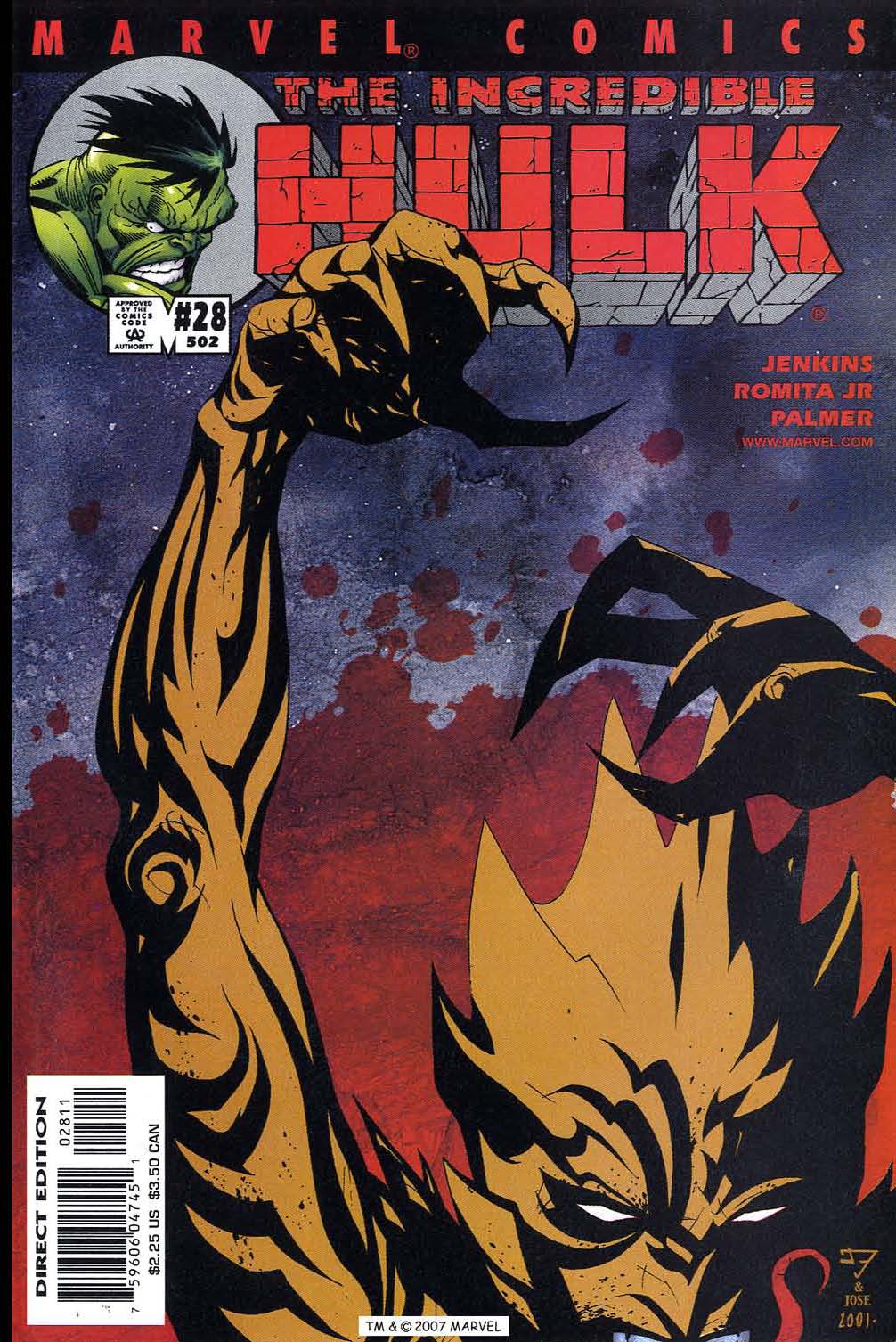 Read online The Incredible Hulk (2000) comic -  Issue #28 - 1