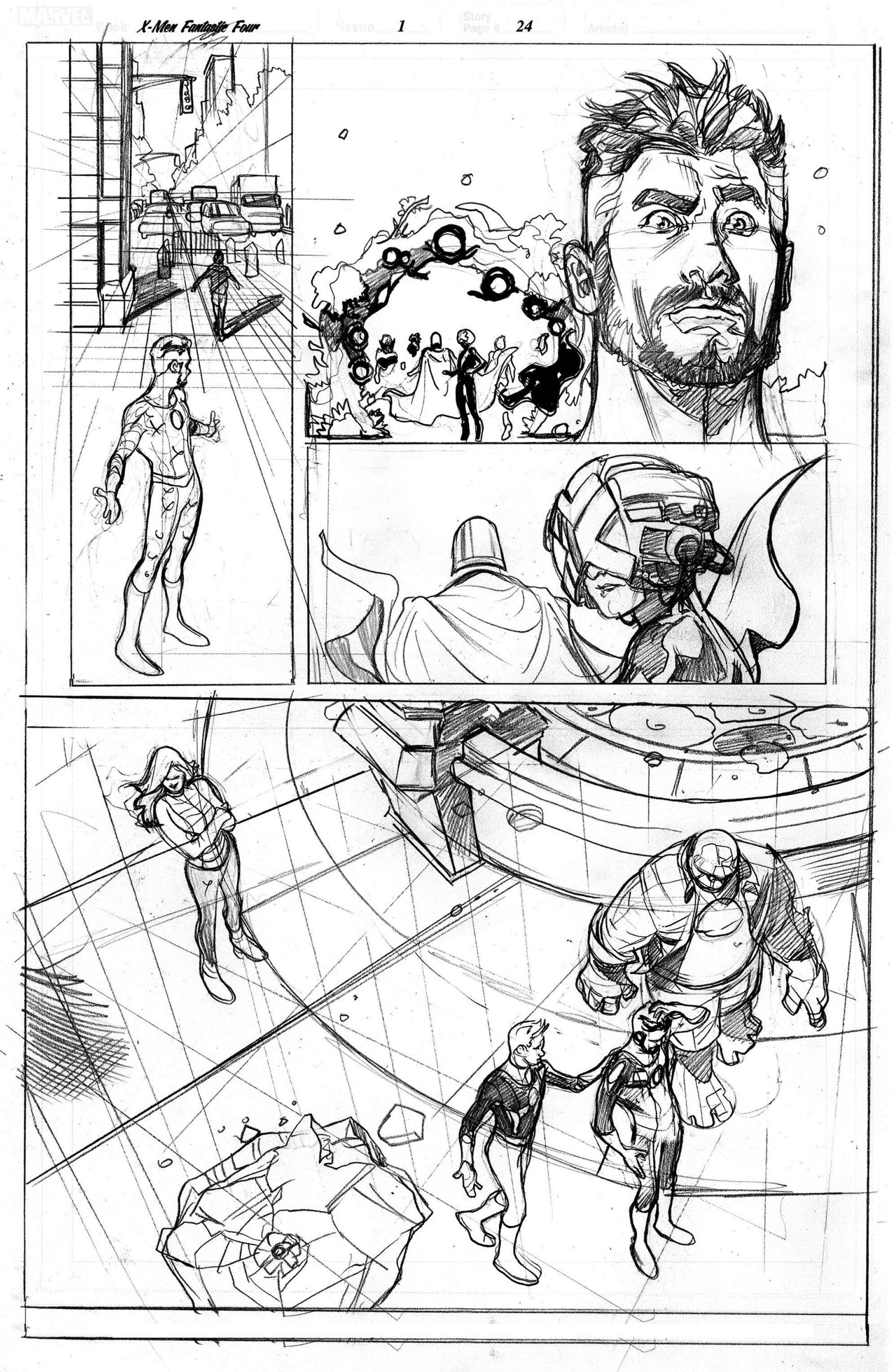 Read online X-Men/Fantastic Four (2020) comic -  Issue # _Director's Cut - 144