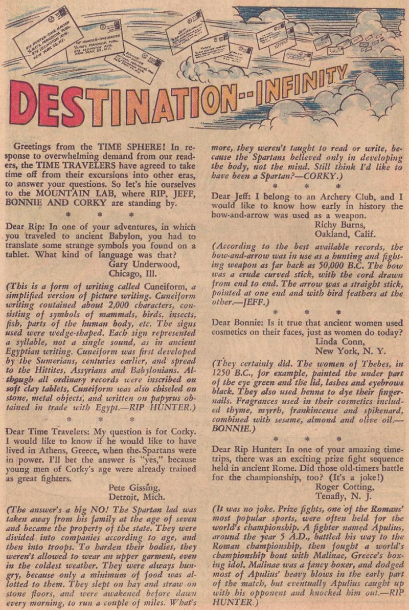 Read online Rip Hunter...Time Master comic -  Issue #10 - 20