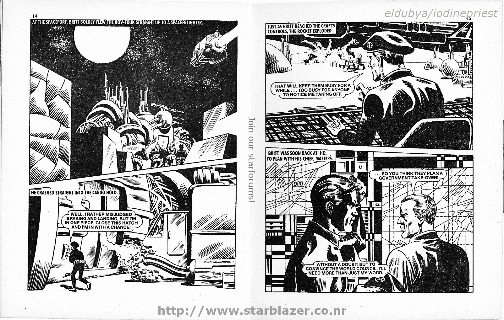 Read online Starblazer comic -  Issue #183 - 9