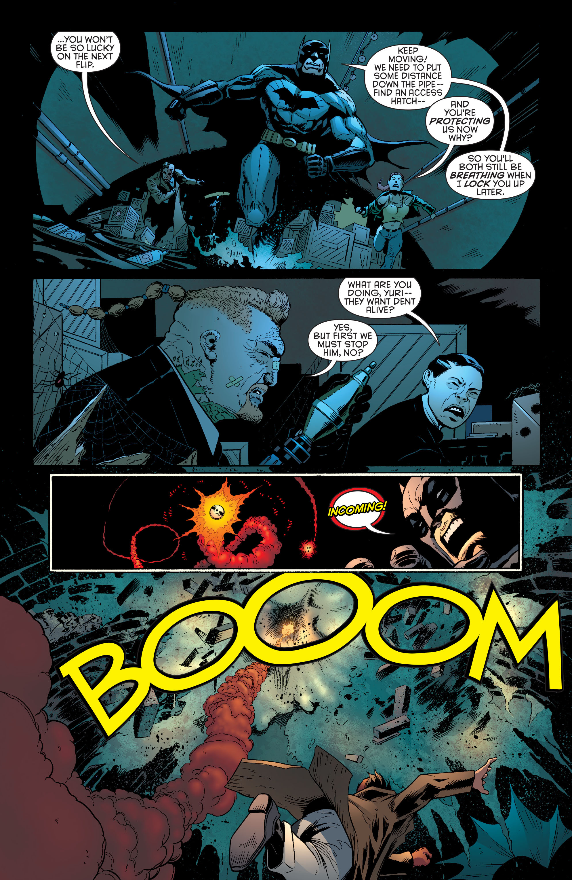 Read online Batman and Robin (2011) comic -  Issue #27 - Batman and Two-Face - 11