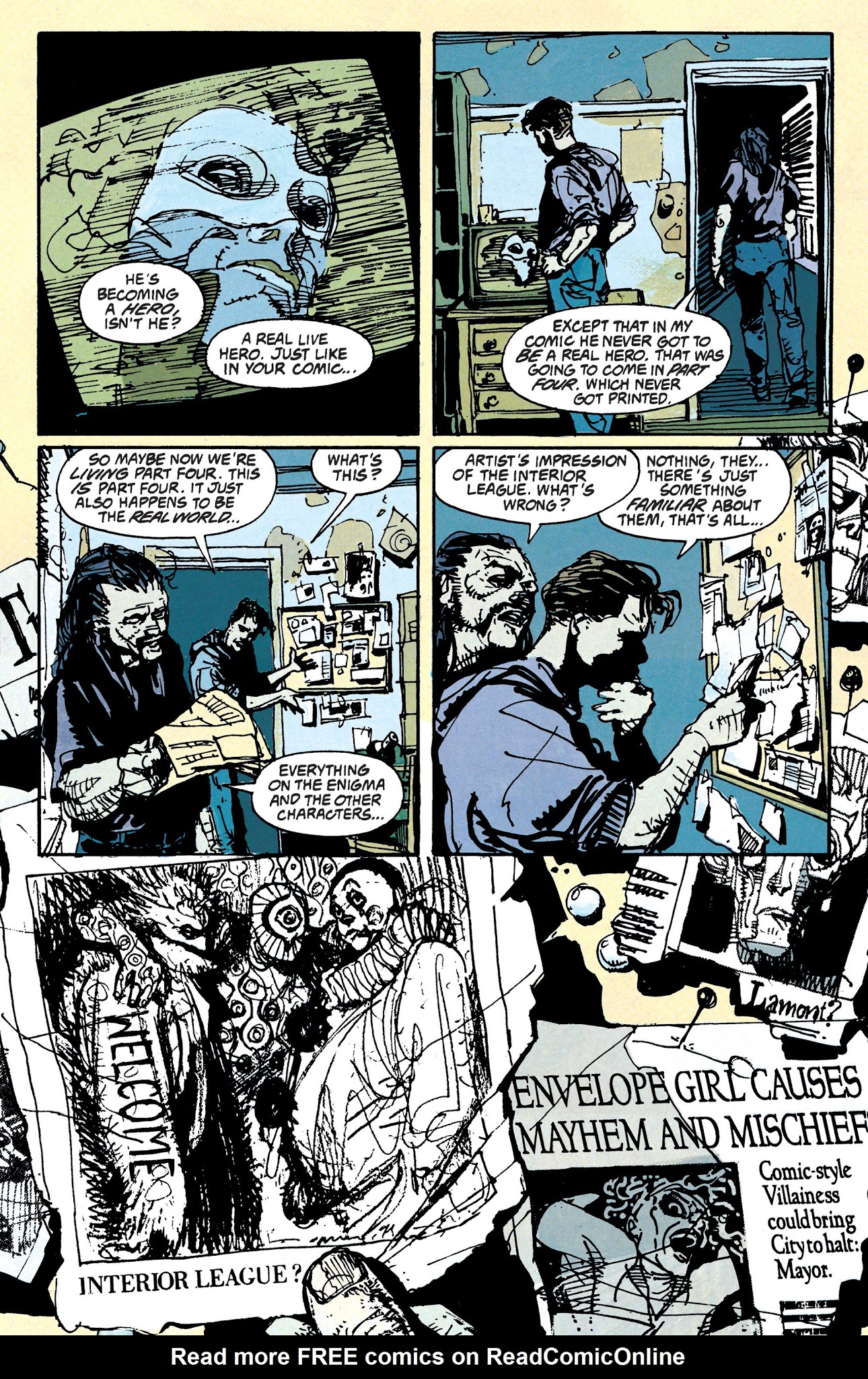 Read online Enigma comic -  Issue # TPB - 93
