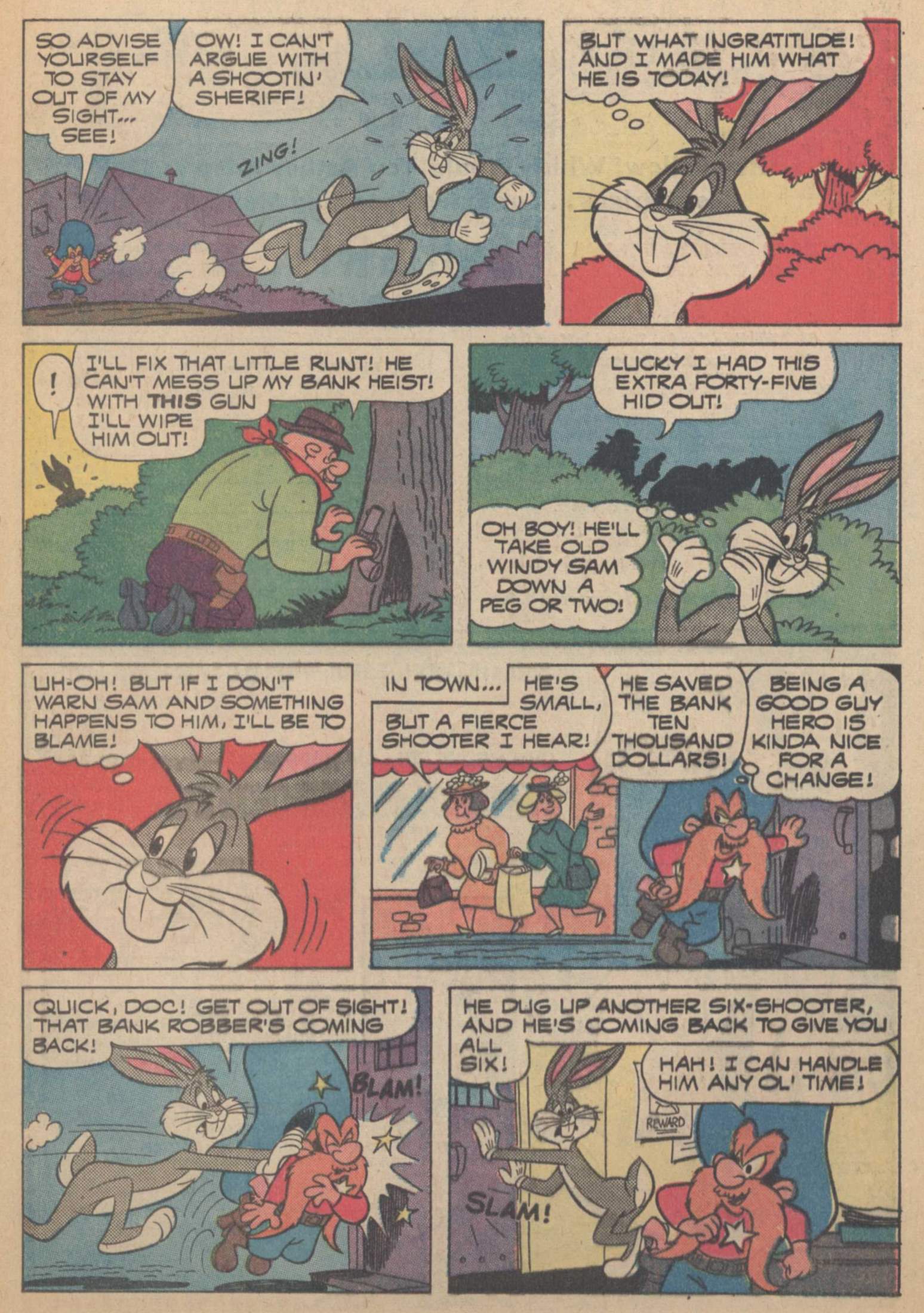 Read online Yosemite Sam and Bugs Bunny comic -  Issue #11 - 13