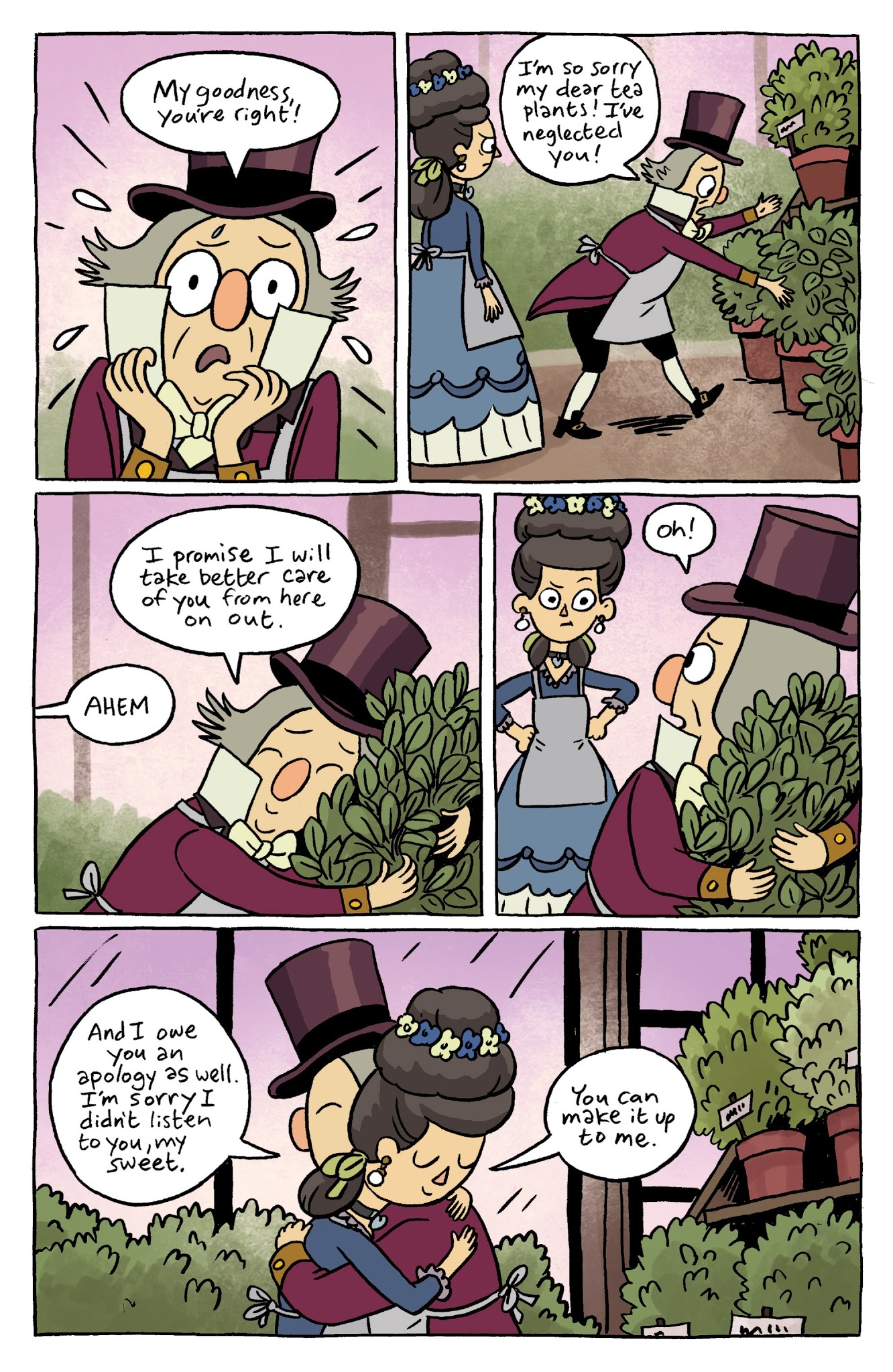 Read online Over the Garden Wall (2016) comic -  Issue #20 - 22