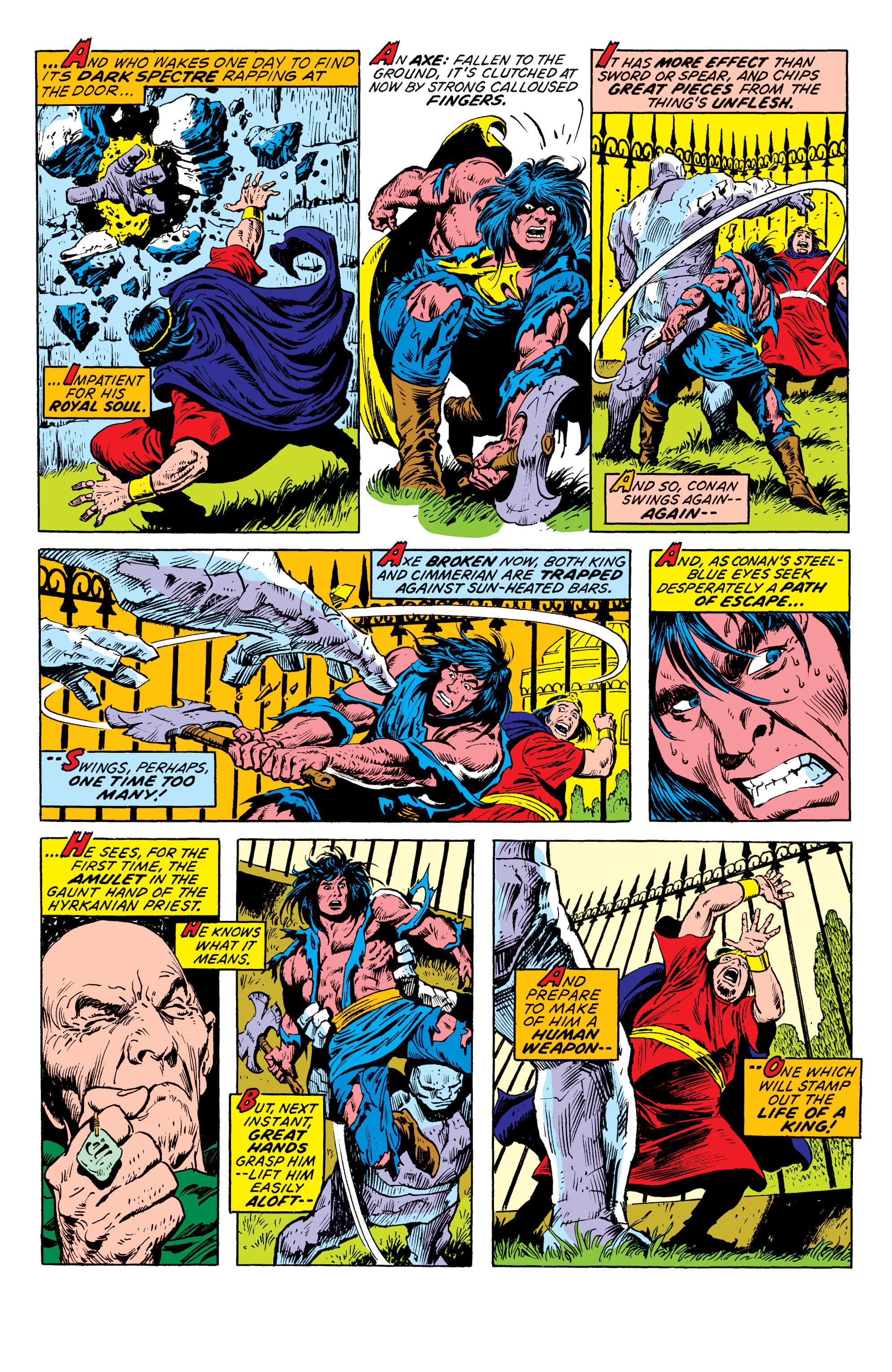 Read online Conan The Barbarian Epic Collection: The Original Marvel Years - The Curse Of The Golden Skull comic -  Issue # TPB (Part 3) - 3