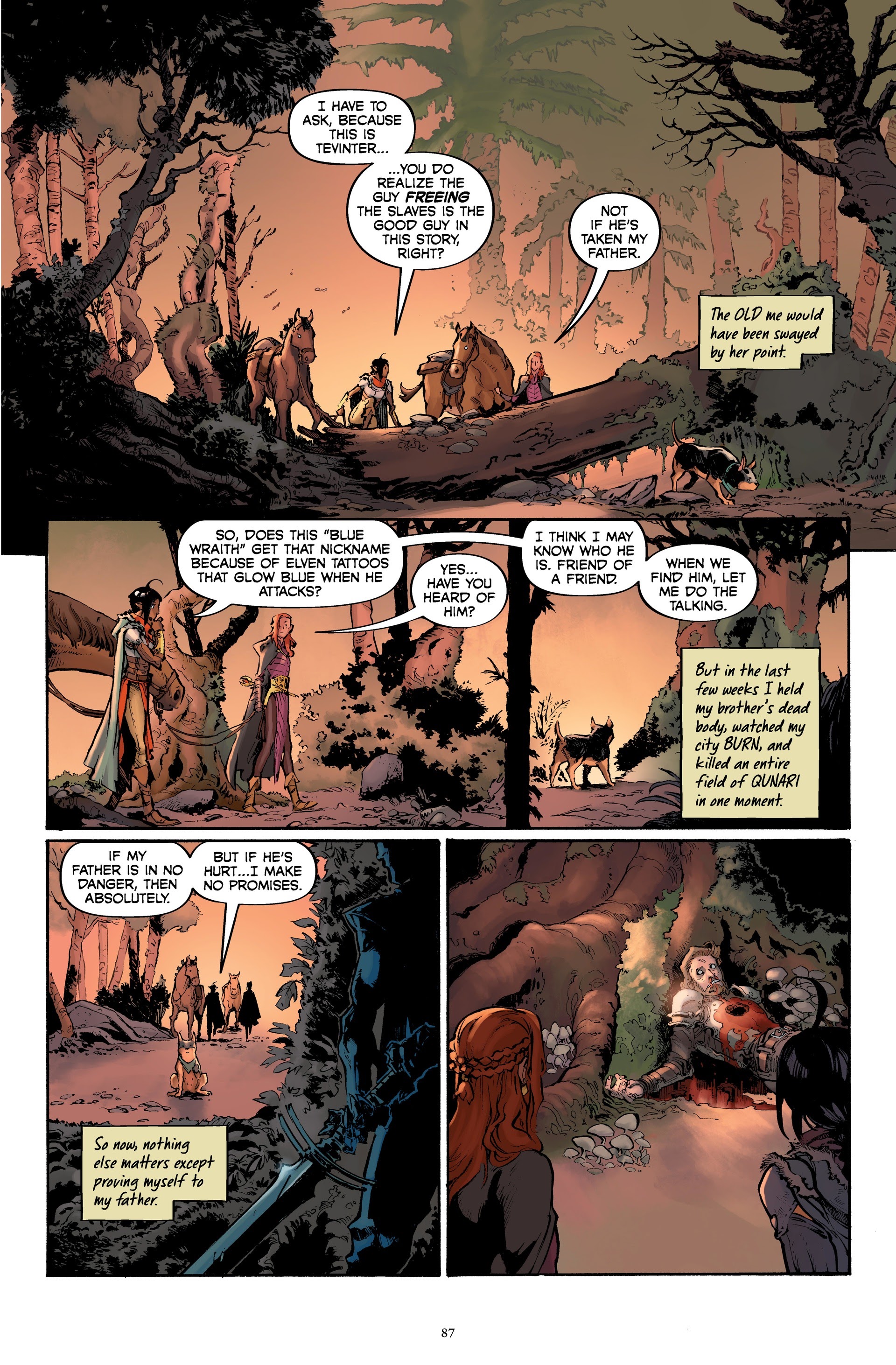 Read online Dragon Age: Wraiths of Tevinter comic -  Issue # TPB (Part 1) - 88