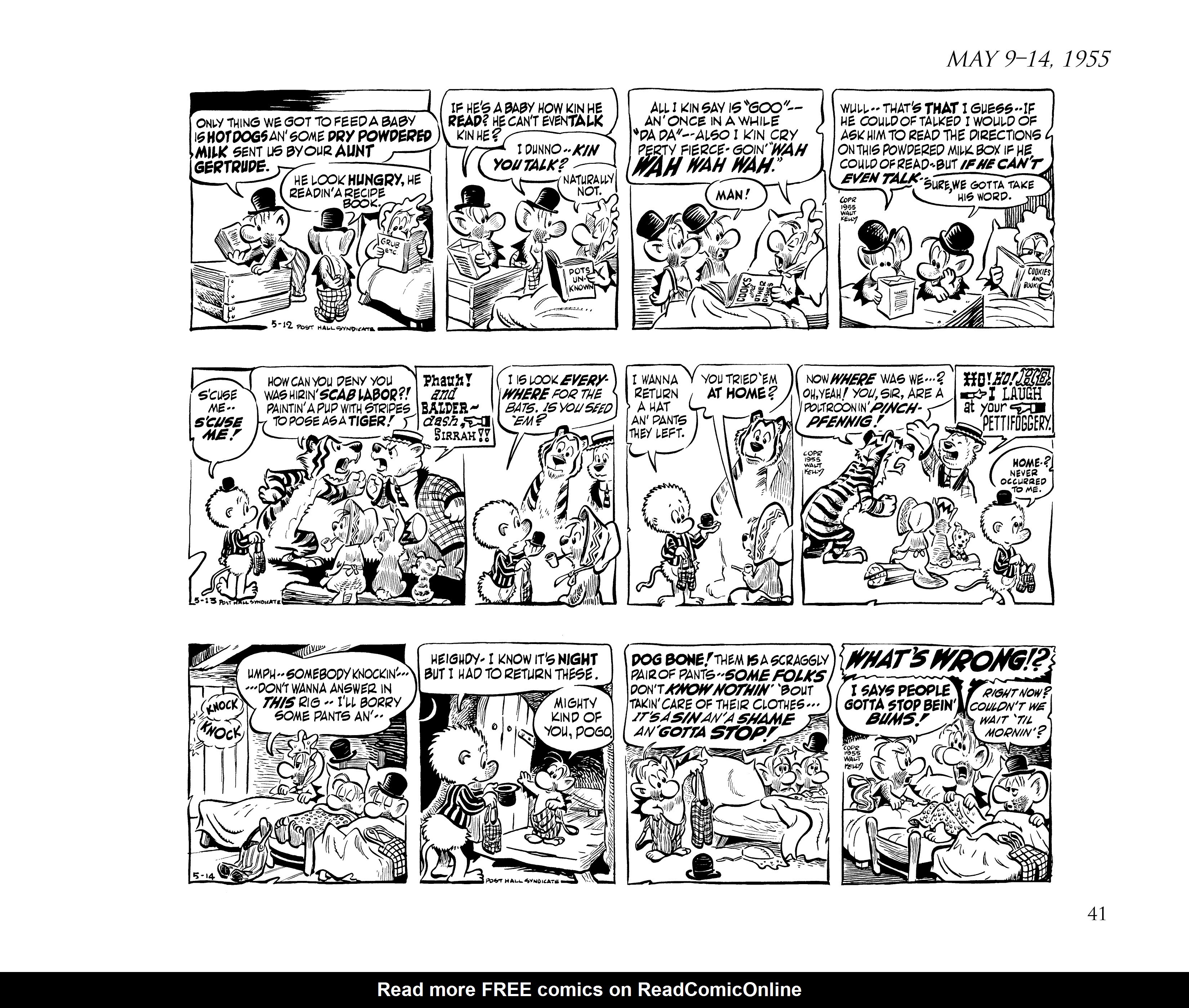 Read online Pogo by Walt Kelly: The Complete Syndicated Comic Strips comic -  Issue # TPB 4 (Part 1) - 53