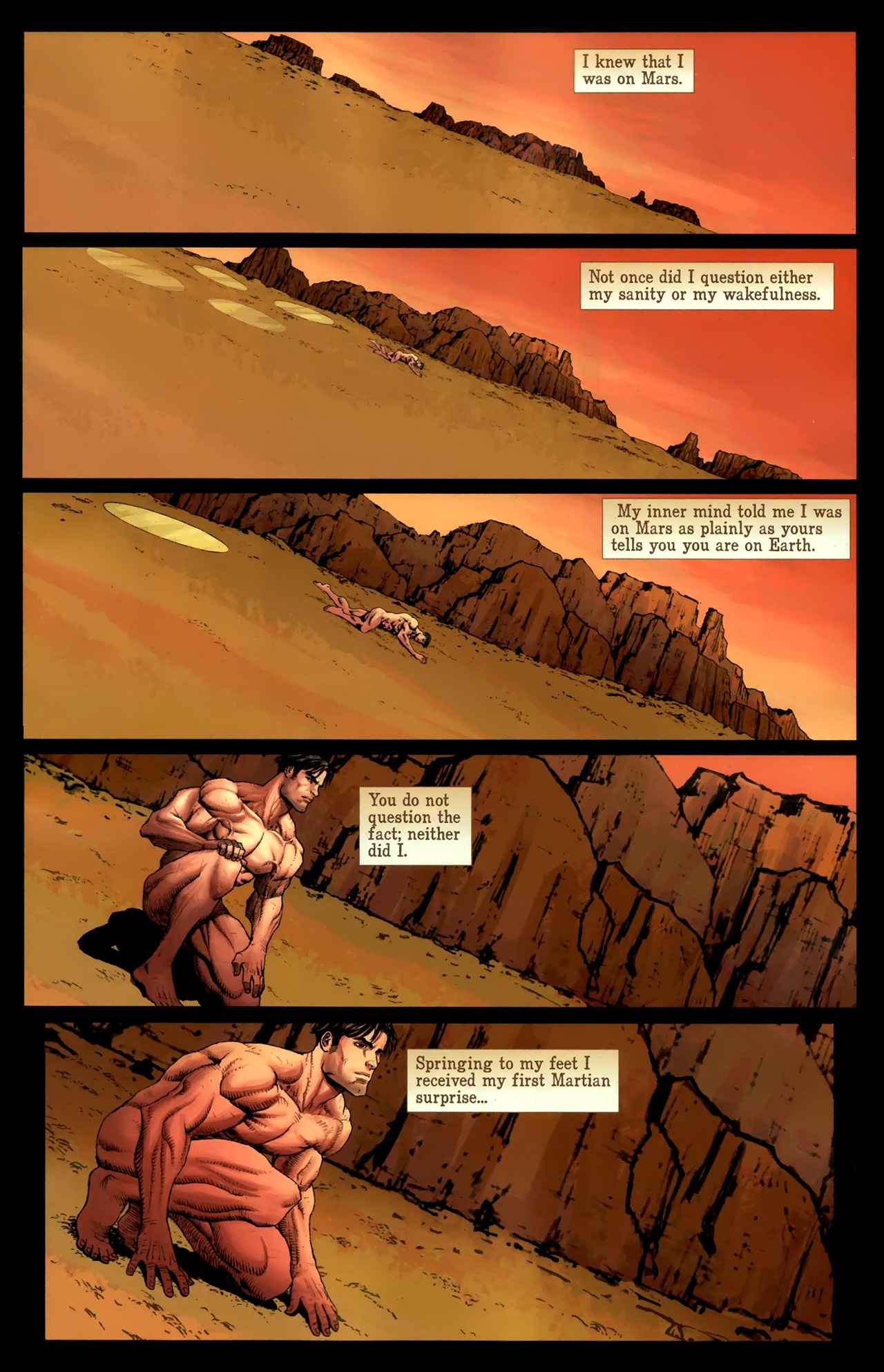 Read online Warlord of Mars comic -  Issue #3 - 4
