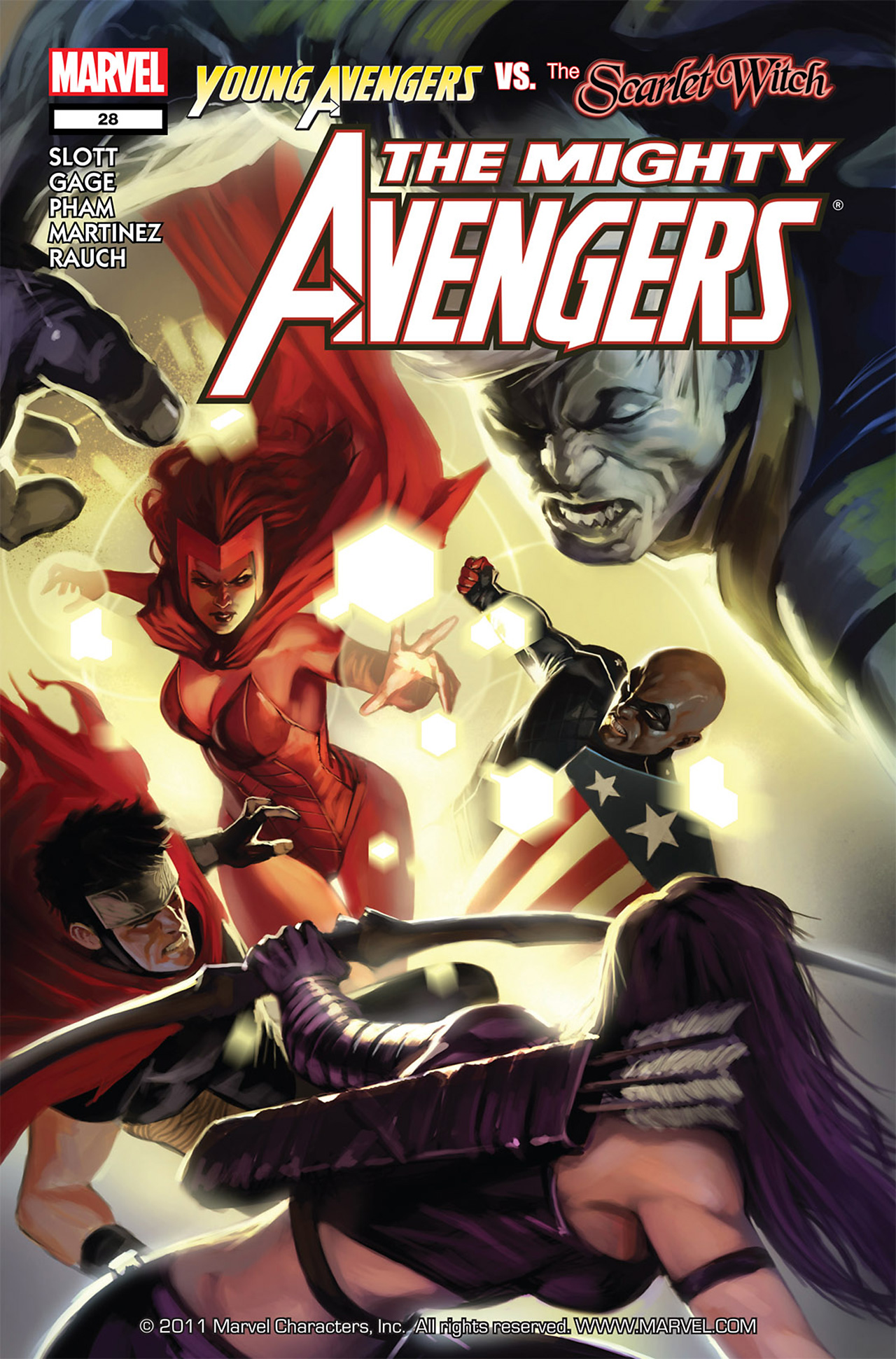 Read online The Mighty Avengers comic -  Issue #28 - 1