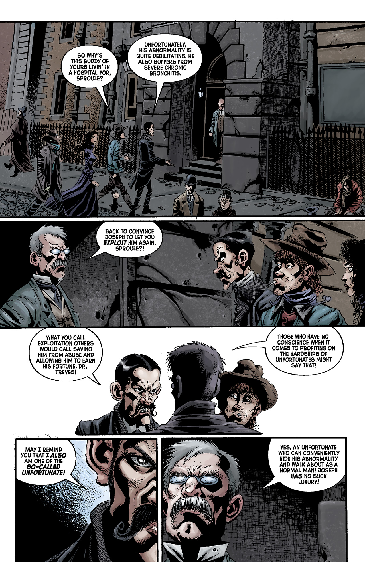 Read online Billy the Kid's Old Timey Oddities and the Ghastly Fiend of London comic -  Issue #1 - 5