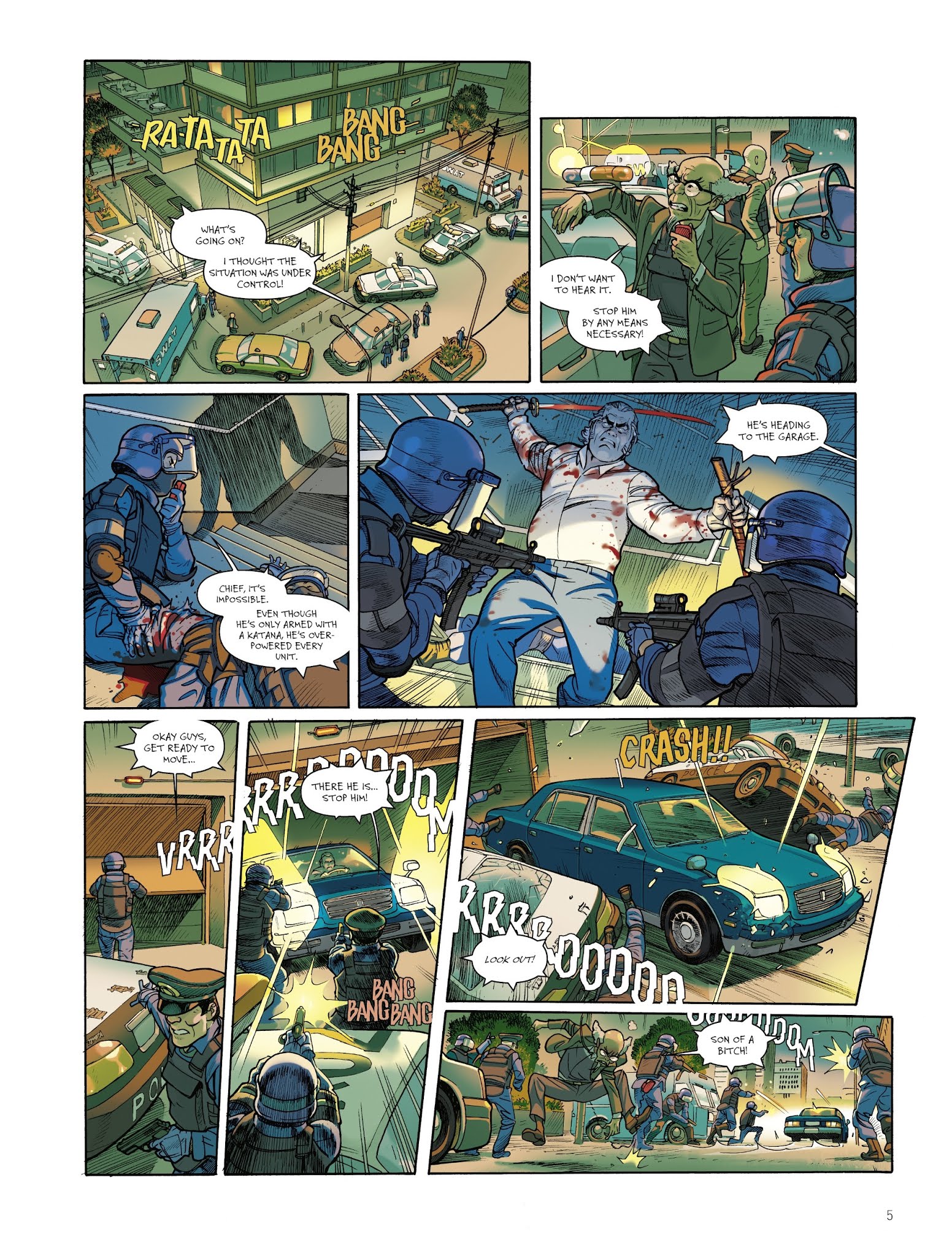 Read online Tebori comic -  Issue #3 - 7