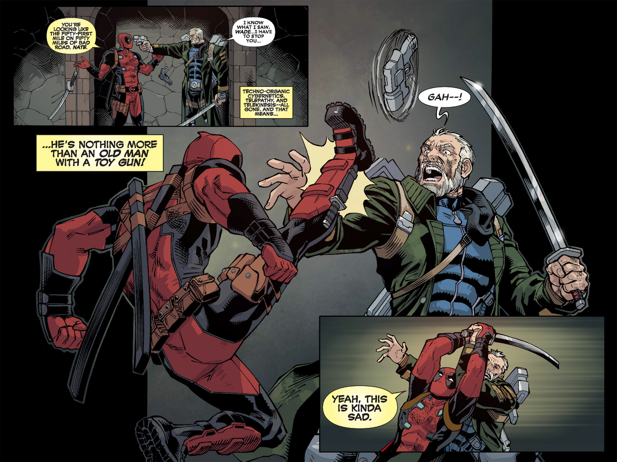 Read online Deadpool & Cable: Split Second Infinite Comic comic -  Issue #2 - 15